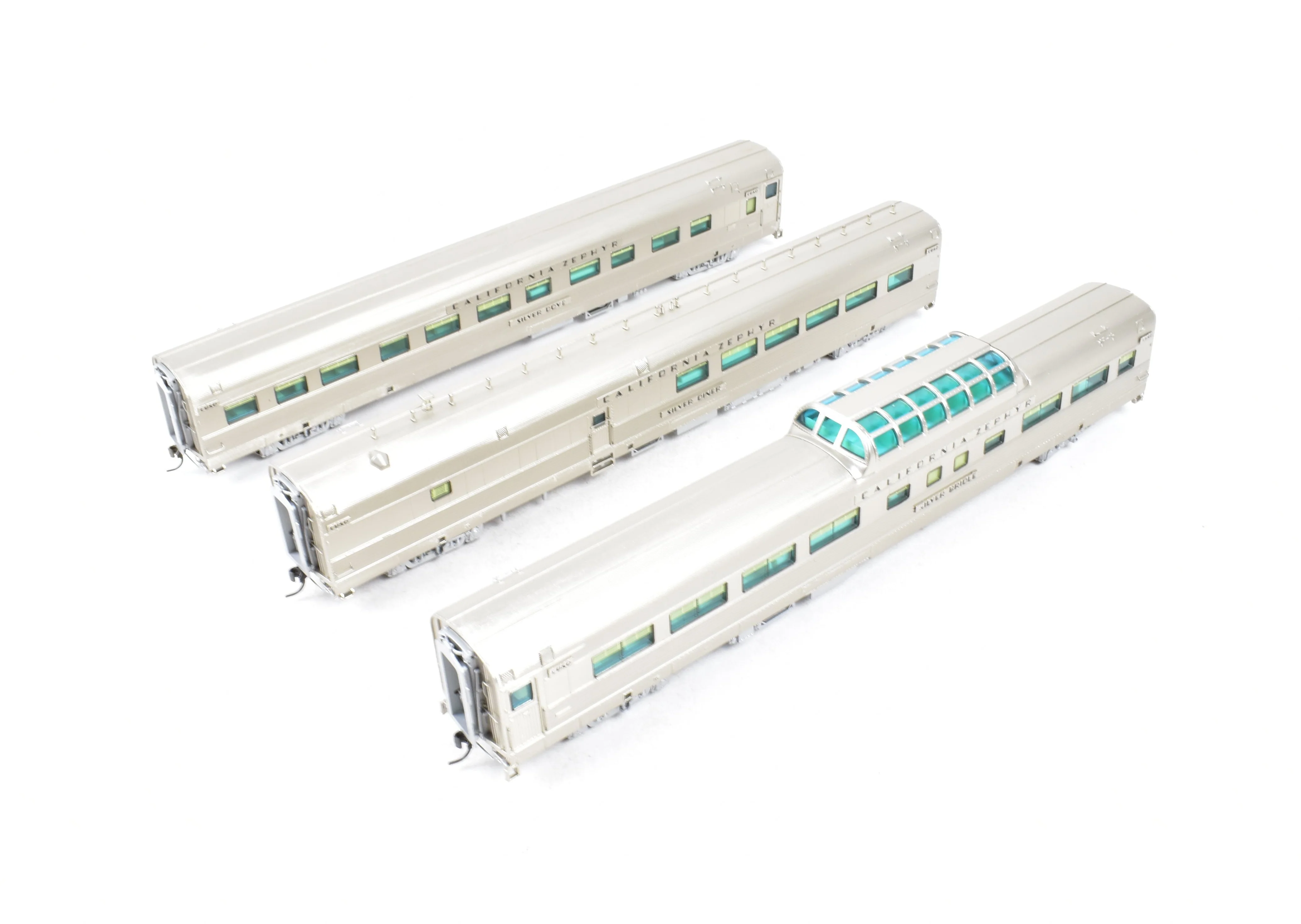 HO CON BLI - Broadway Limited Imports D&RGW, WP, CB&Q 11-Car California Zephyr Mixed Set - Image 14