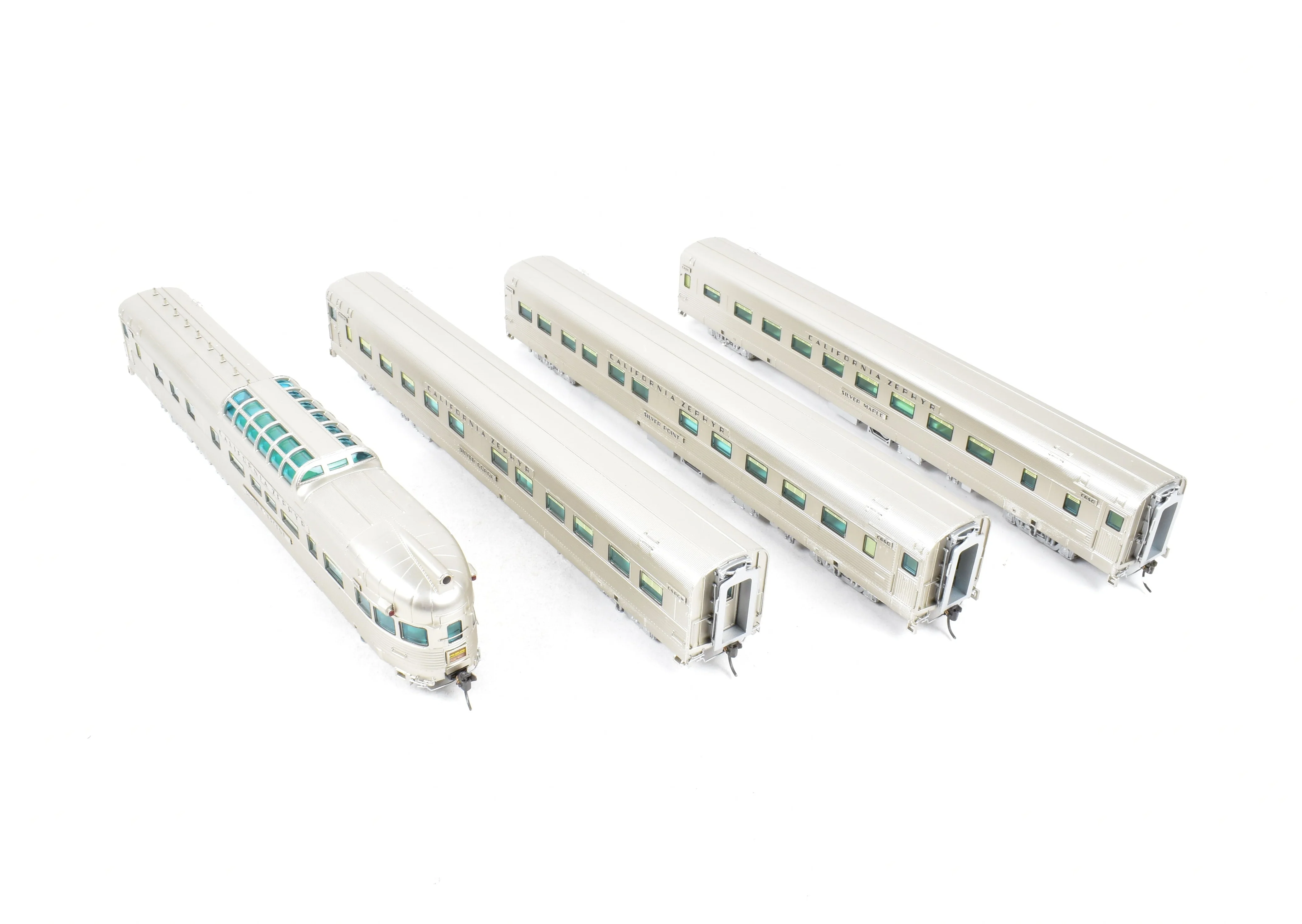 HO CON BLI - Broadway Limited Imports D&RGW, WP, CB&Q 11-Car California Zephyr Mixed Set - Image 26