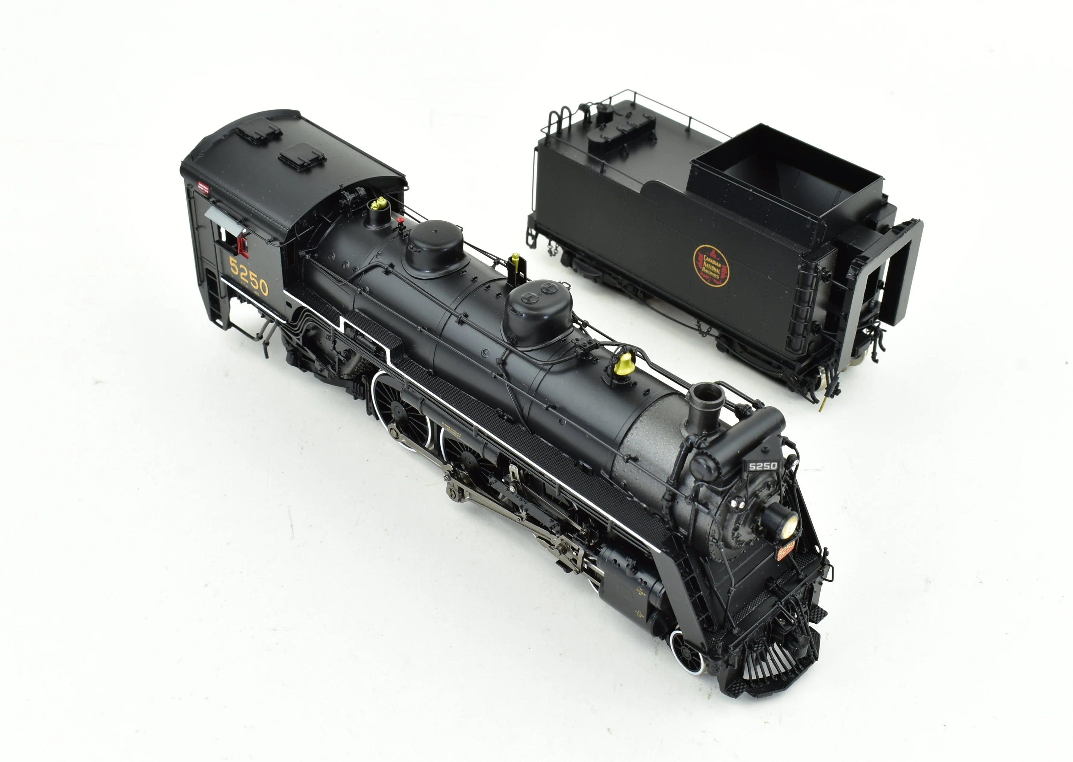 HO Brass CON DVP - Division Point CNR - Canadian National Railway Class J-7-a 4-6-2 FP #5250 - Image 10