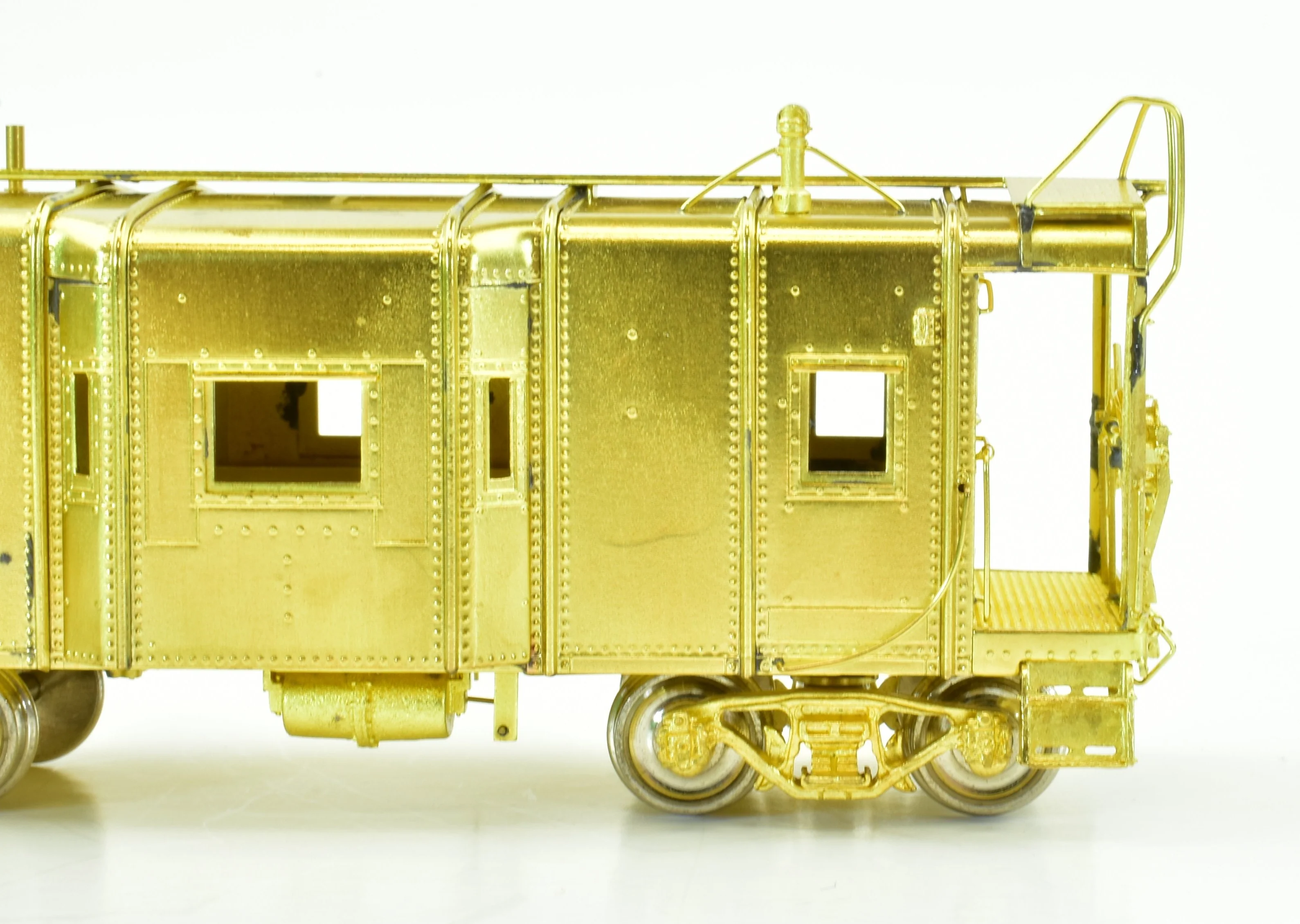 HO Brass OMI - Overland Models, Inc. B&O - Baltimore & Ohio I-5 Bay Window Caboose - Image 10