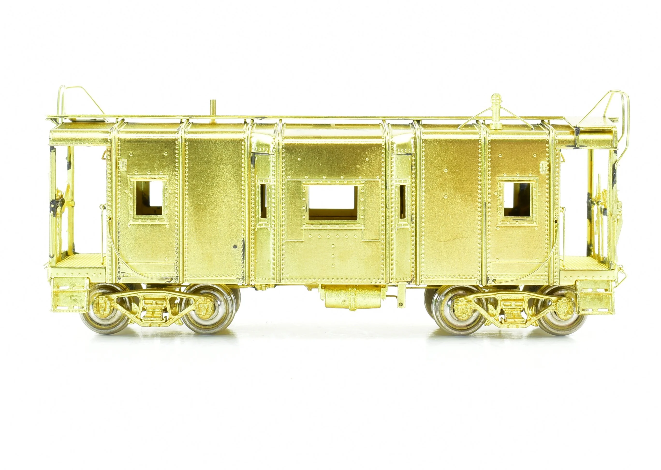 HO Brass OMI - Overland Models, Inc. B&O - Baltimore & Ohio I-5 Bay Window Caboose - Image 4