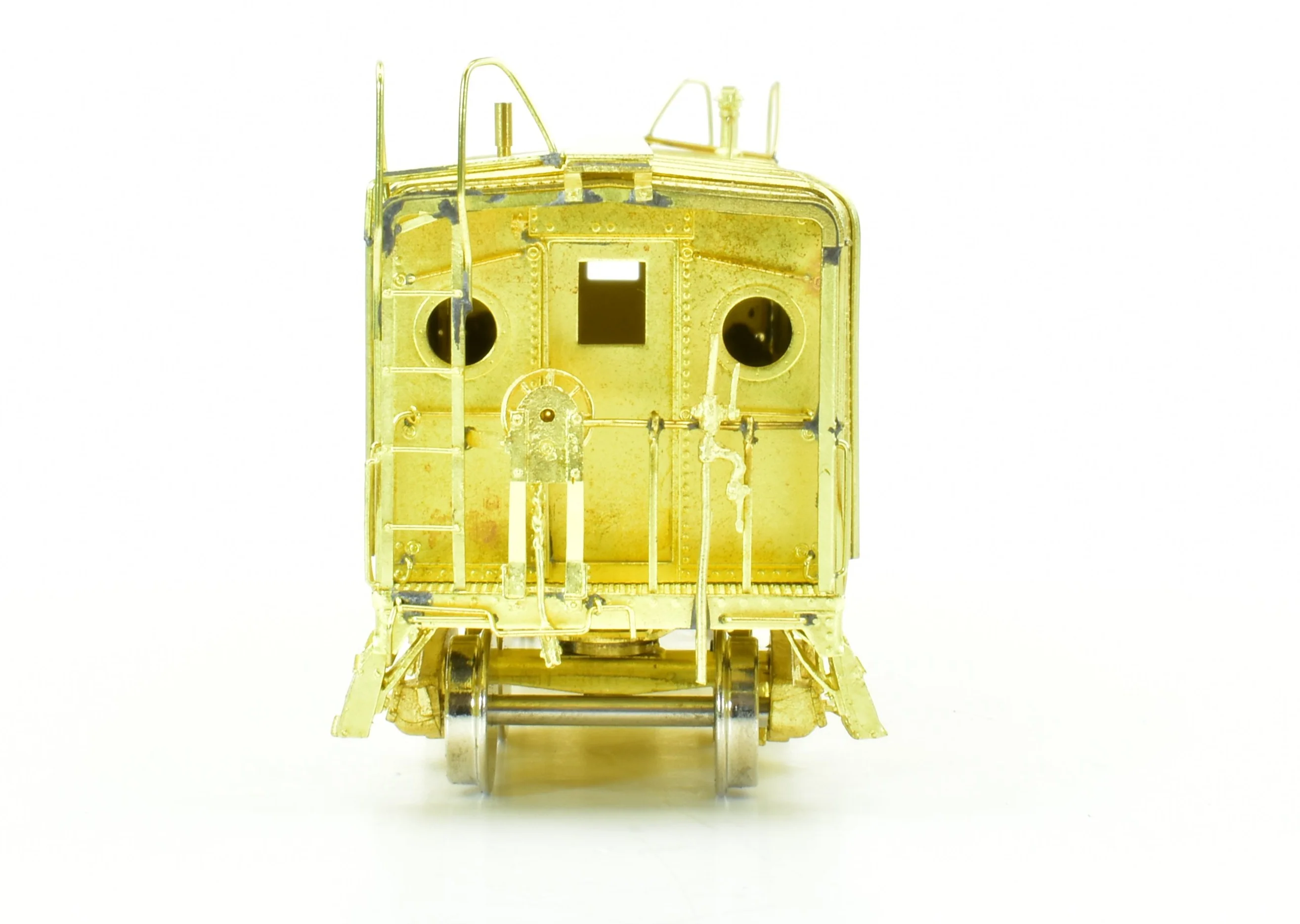 HO Brass OMI - Overland Models, Inc. B&O - Baltimore & Ohio I-5 Bay Window Caboose - Image 7