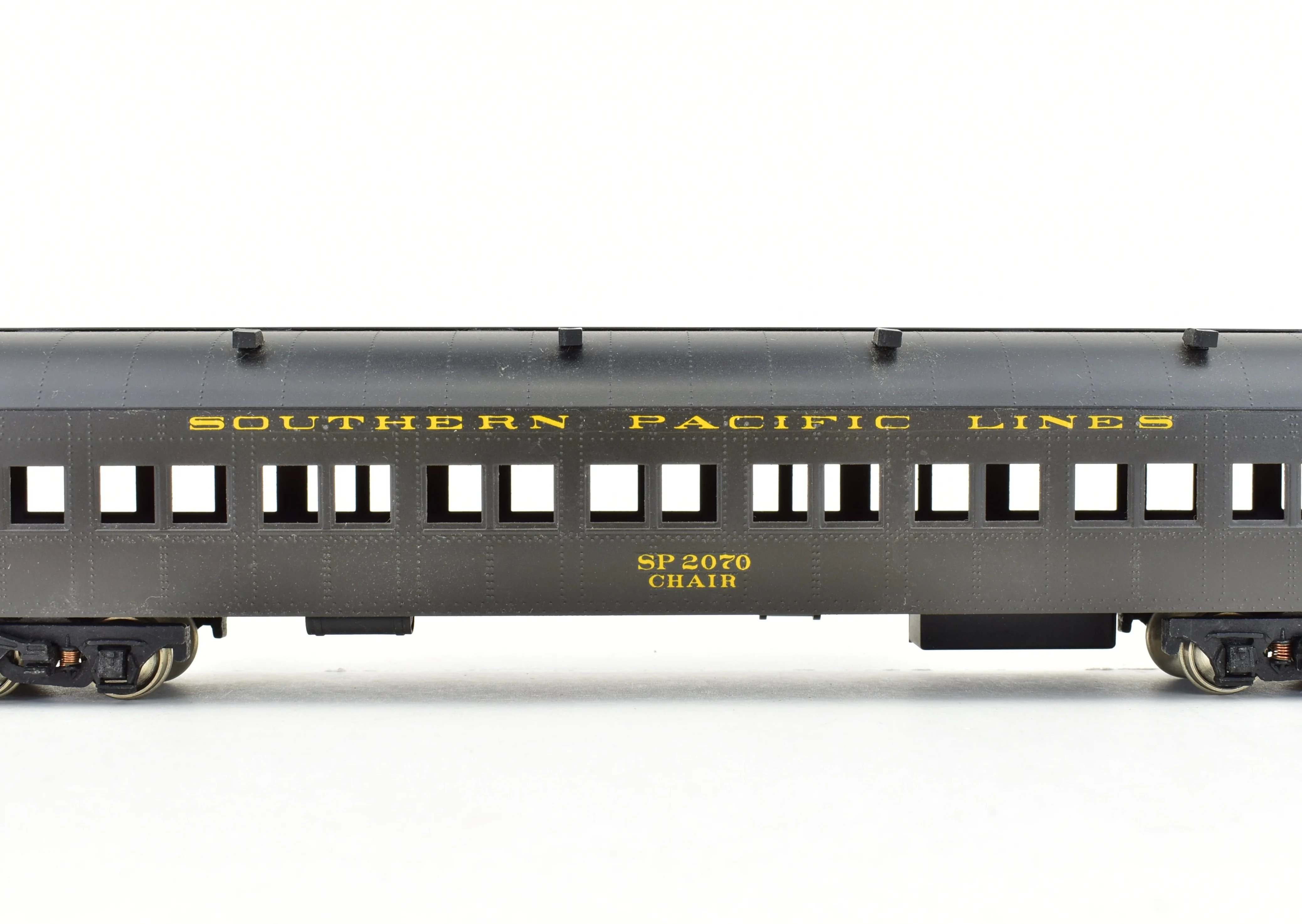 HO Brass Soho SP - Southern Pacific 79' Rebuilt Coach Custom Painted - Image 11