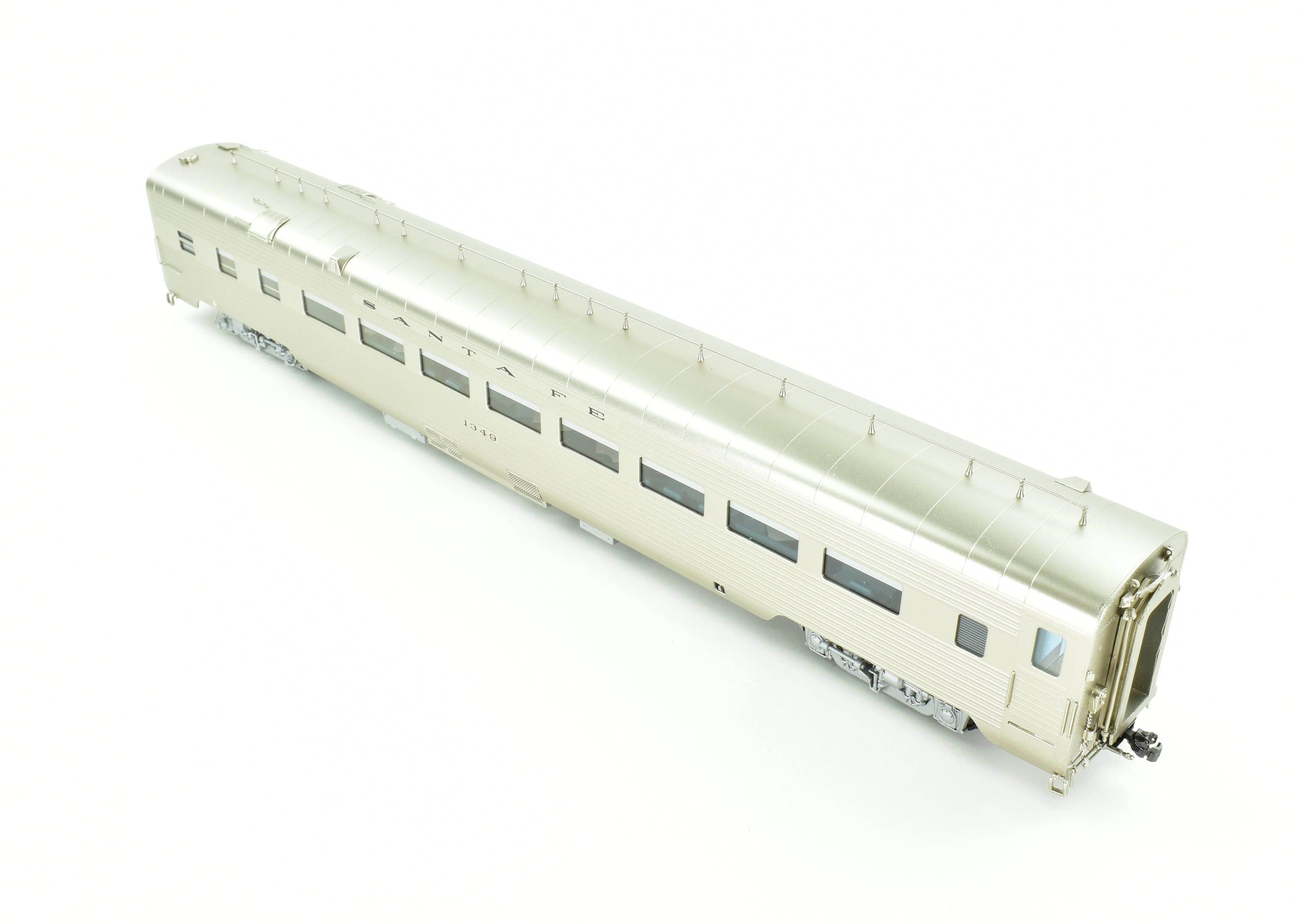 HO Brass CON TCY - The Coach Yard  No. 1209.1 ATSF - Santa Fe 1947 Pullman Lightweight Bar Lounge FP No. 1349 - Image 11