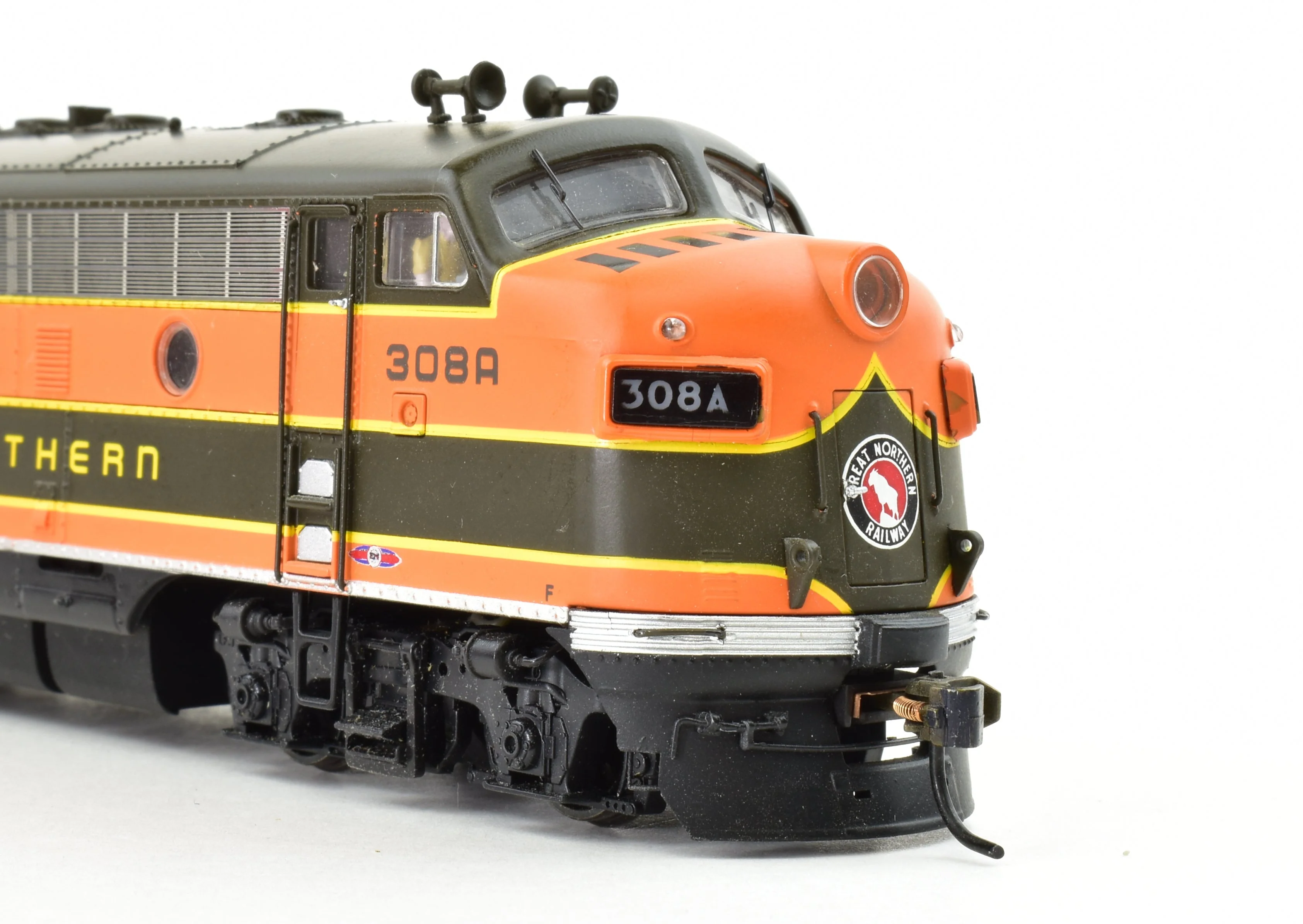HO BLI - Broadway Limited Imports GN - Great Northern EMD F7A/B Set with QSI DCC and Sound - Image 12
