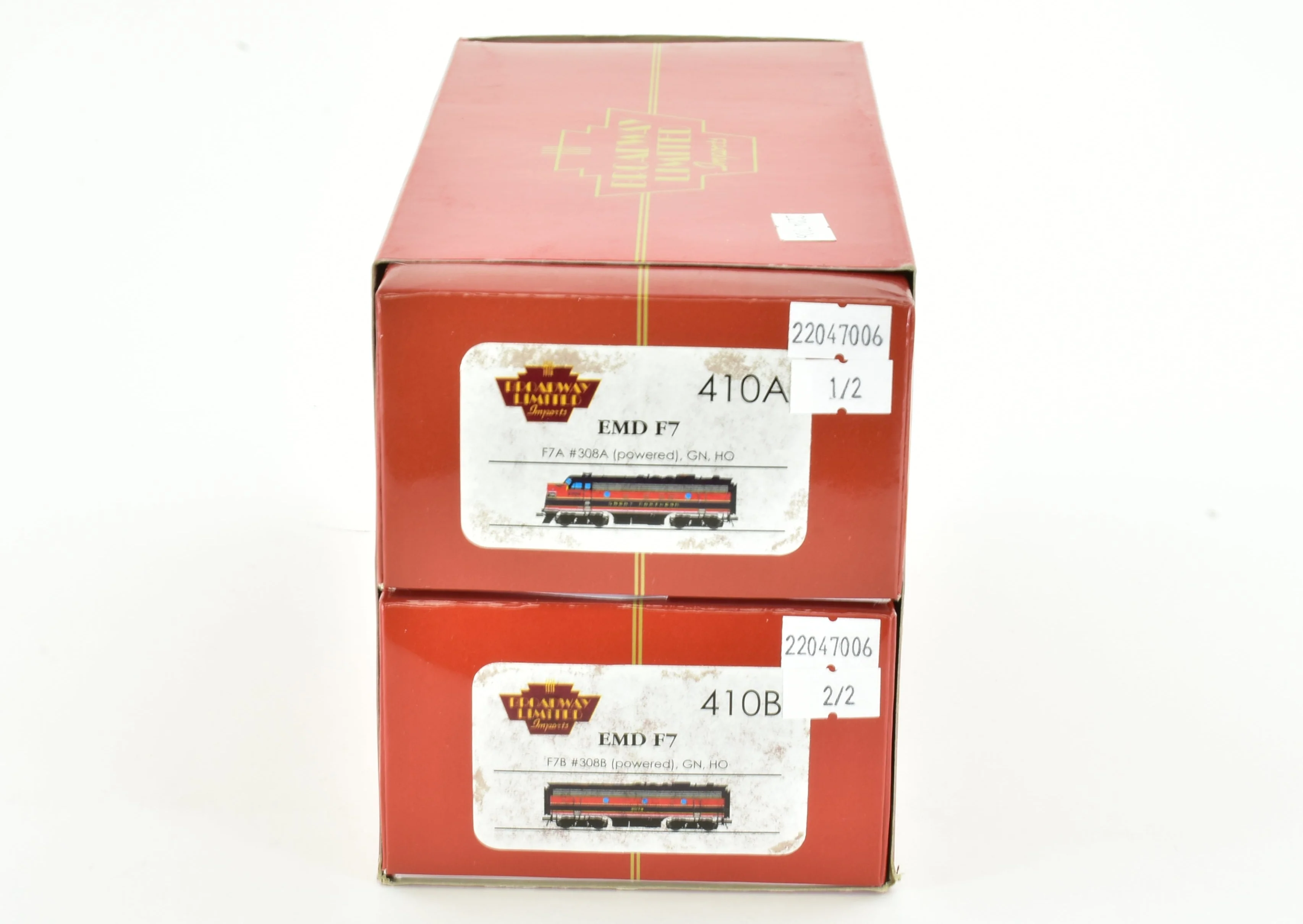 HO BLI - Broadway Limited Imports GN - Great Northern EMD F7A/B Set with QSI DCC and Sound - Image 18