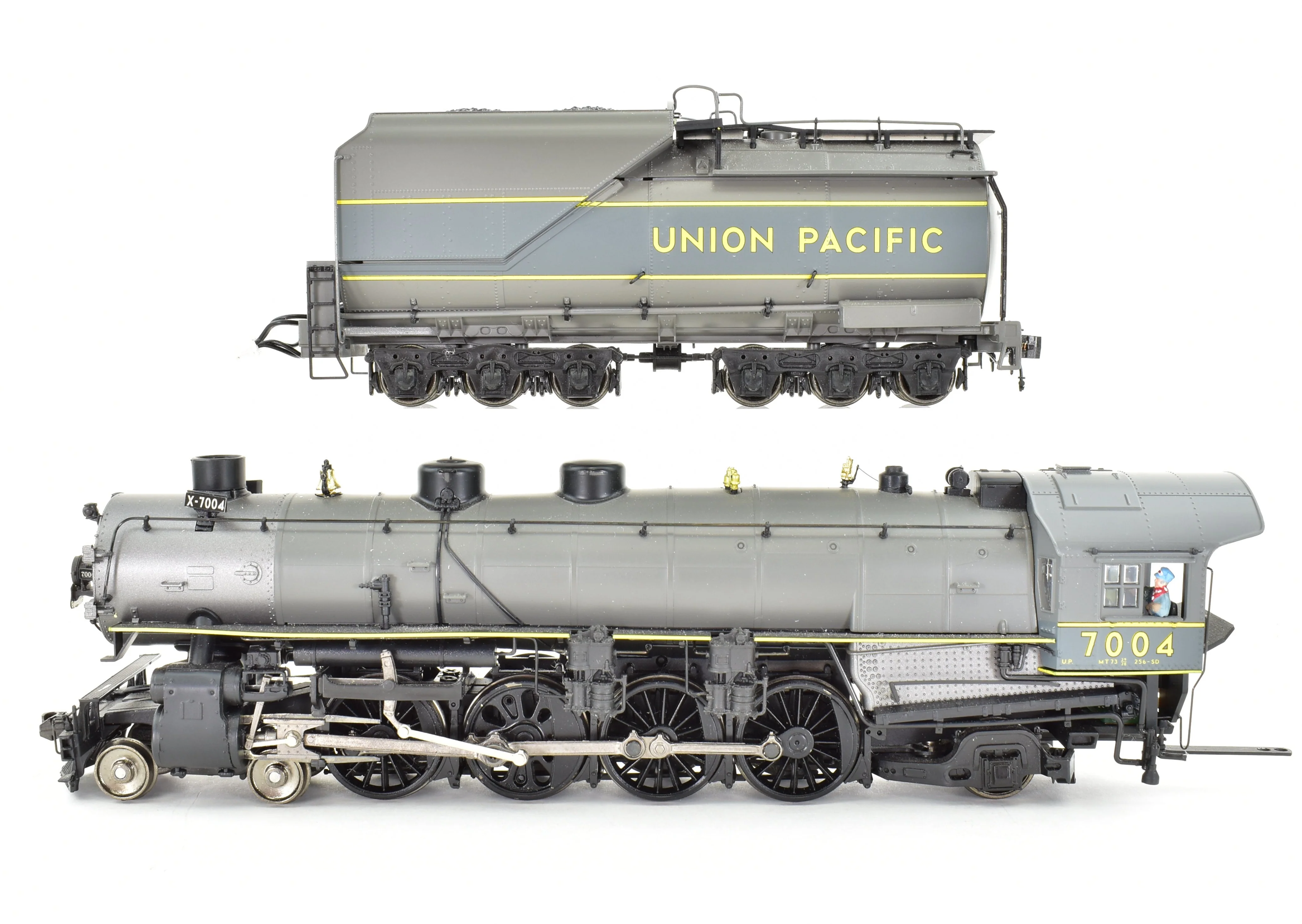 HO CON BLI - Broadway Limited Imports UP - Union Pacific MT-73 4-8-2 QSI DCC and Sound "Greyhound" - Image 3