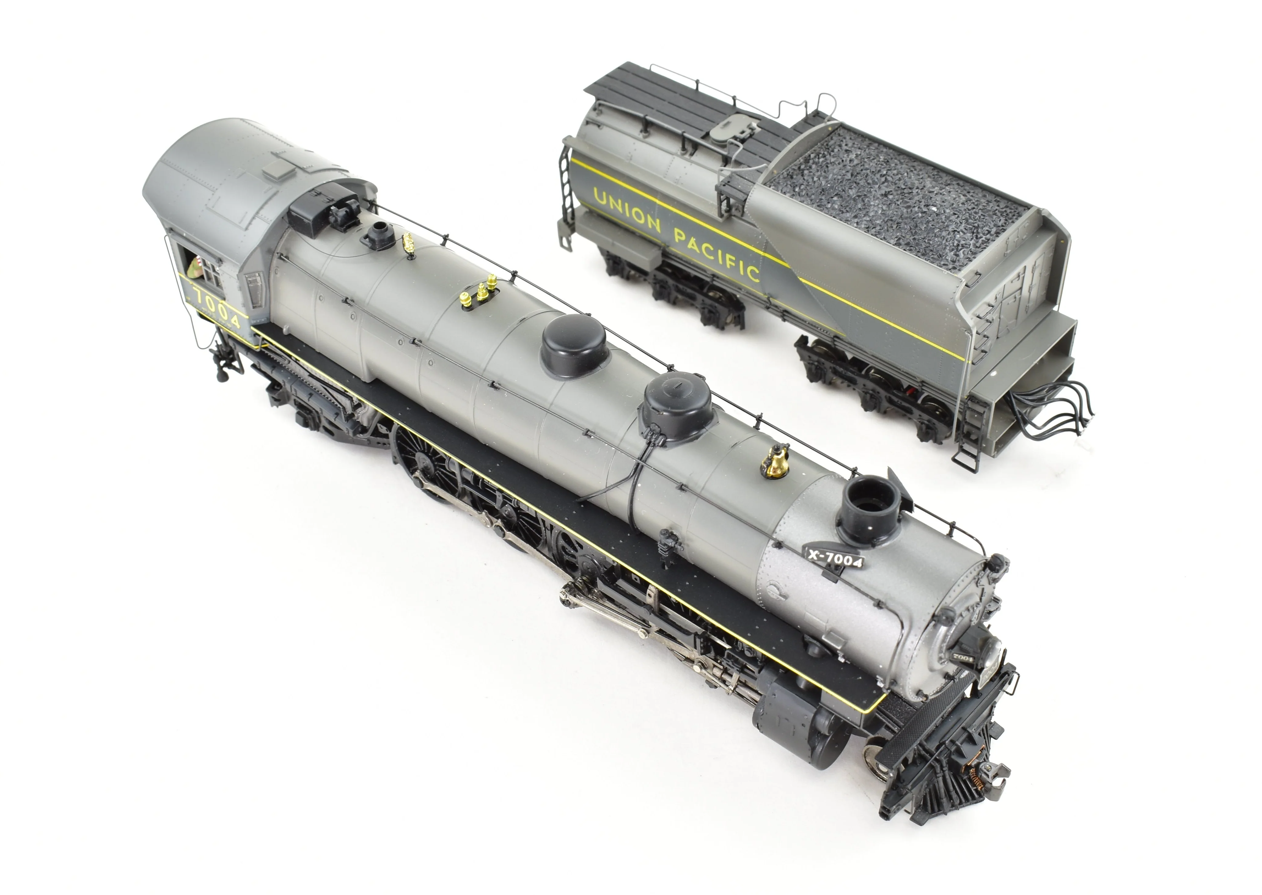 HO CON BLI - Broadway Limited Imports UP - Union Pacific MT-73 4-8-2 QSI DCC and Sound "Greyhound" - Image 4