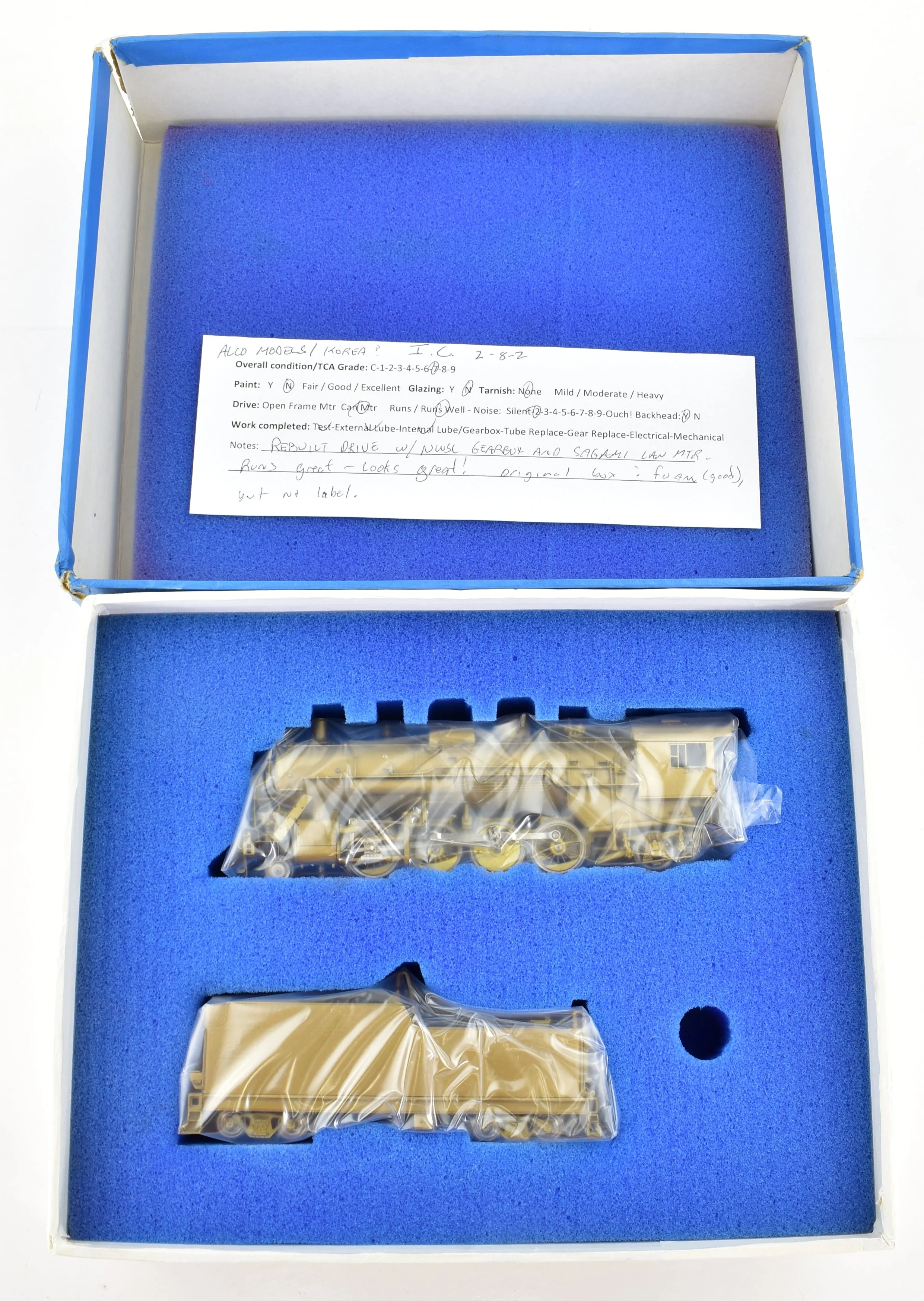 HO Brass Alco Models IC - Illinois Central  2-8-2 Mikado with Rebuilt Drive - Image 22