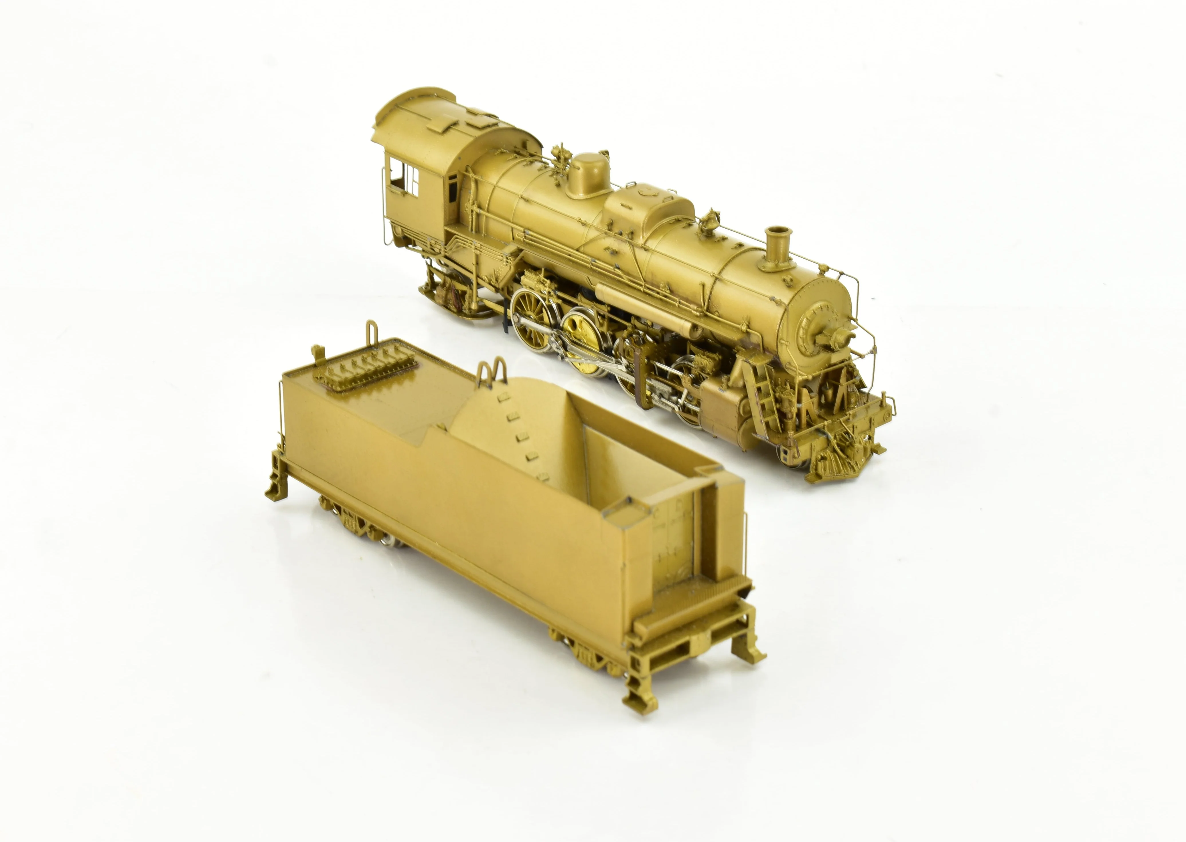 HO Brass Alco Models IC - Illinois Central  2-8-2 Mikado with Rebuilt Drive - Image 9