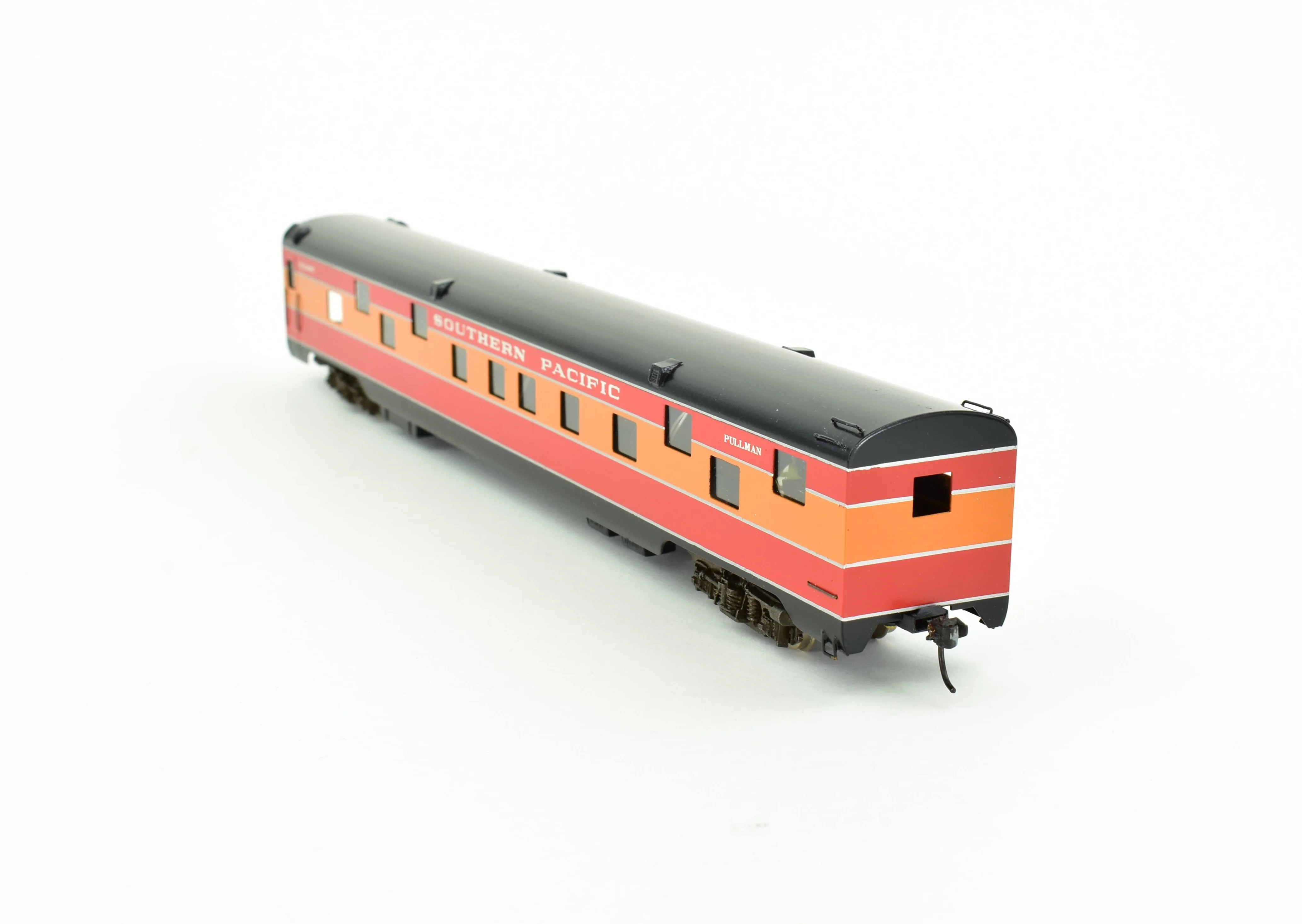 HO Brass Balboa SP - Southern Pacific "Daylight" Pullman Factory Painted - Image 6