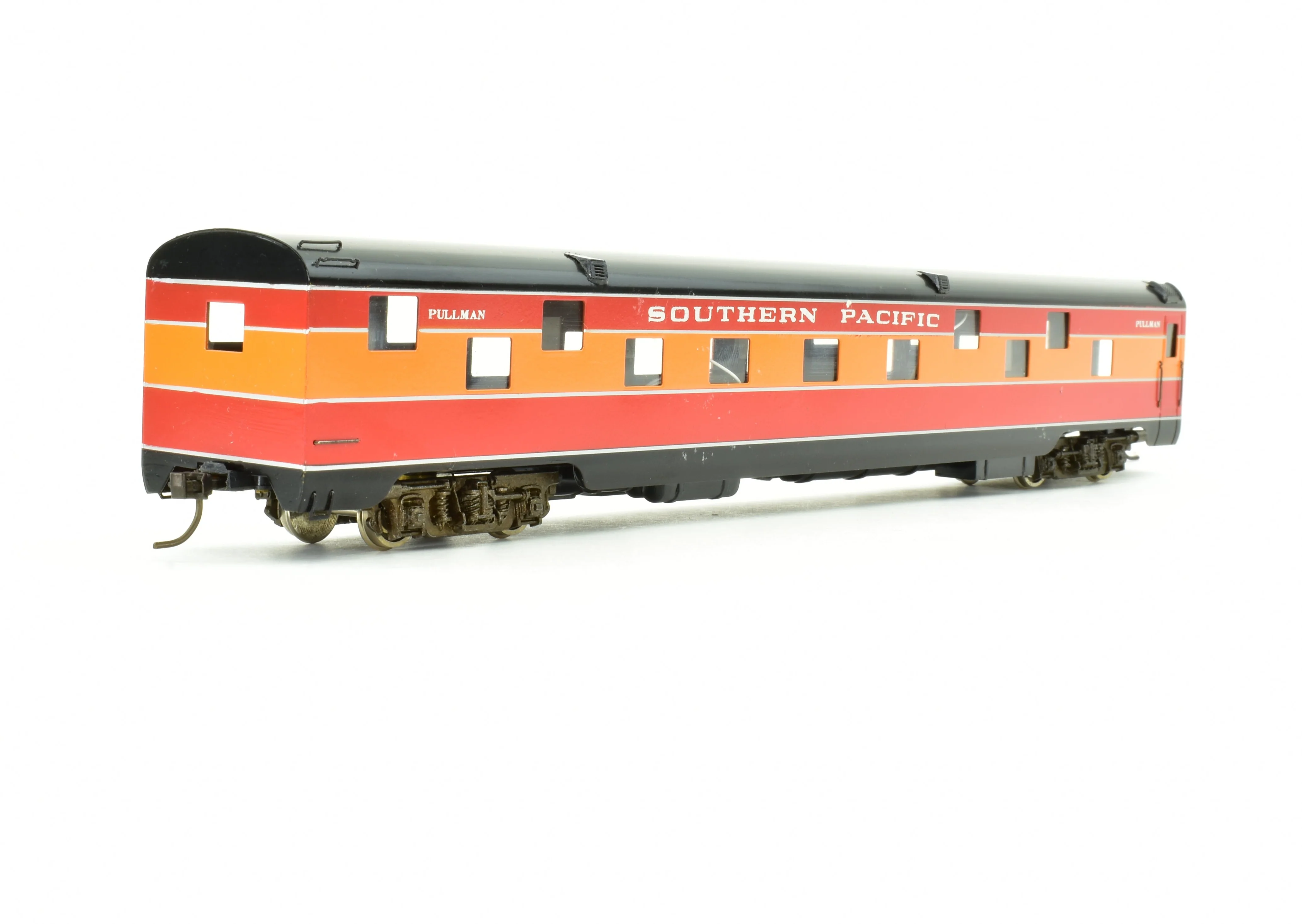 HO Brass Balboa SP - Southern Pacific "Daylight" Pullman Factory Painted - Image 7