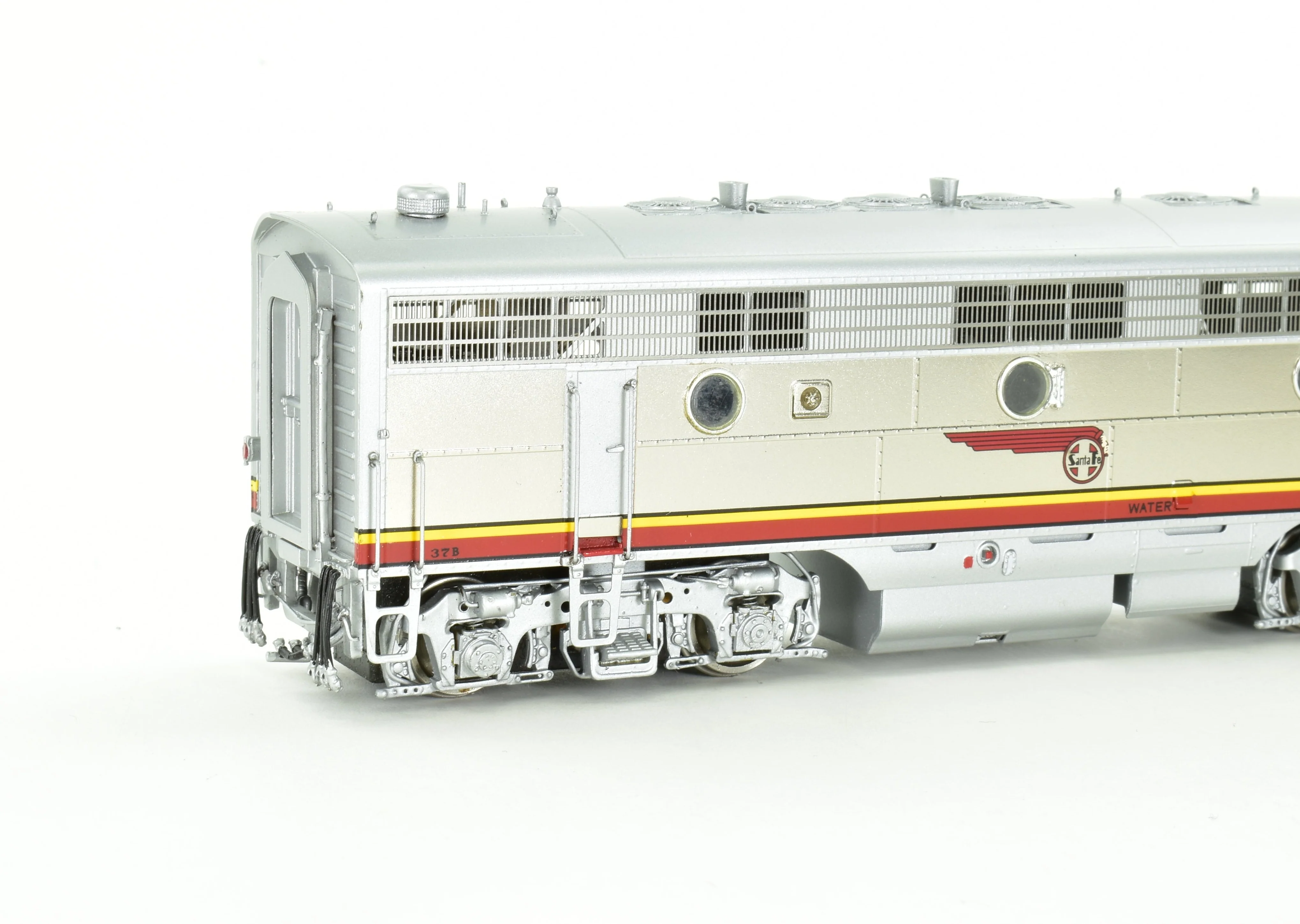 HO Brass CON CIL - Challenger Imports ATSF - Santa Fe Passenger Service EMD F7 A/B/B/A Set FP & Plated - Image 15