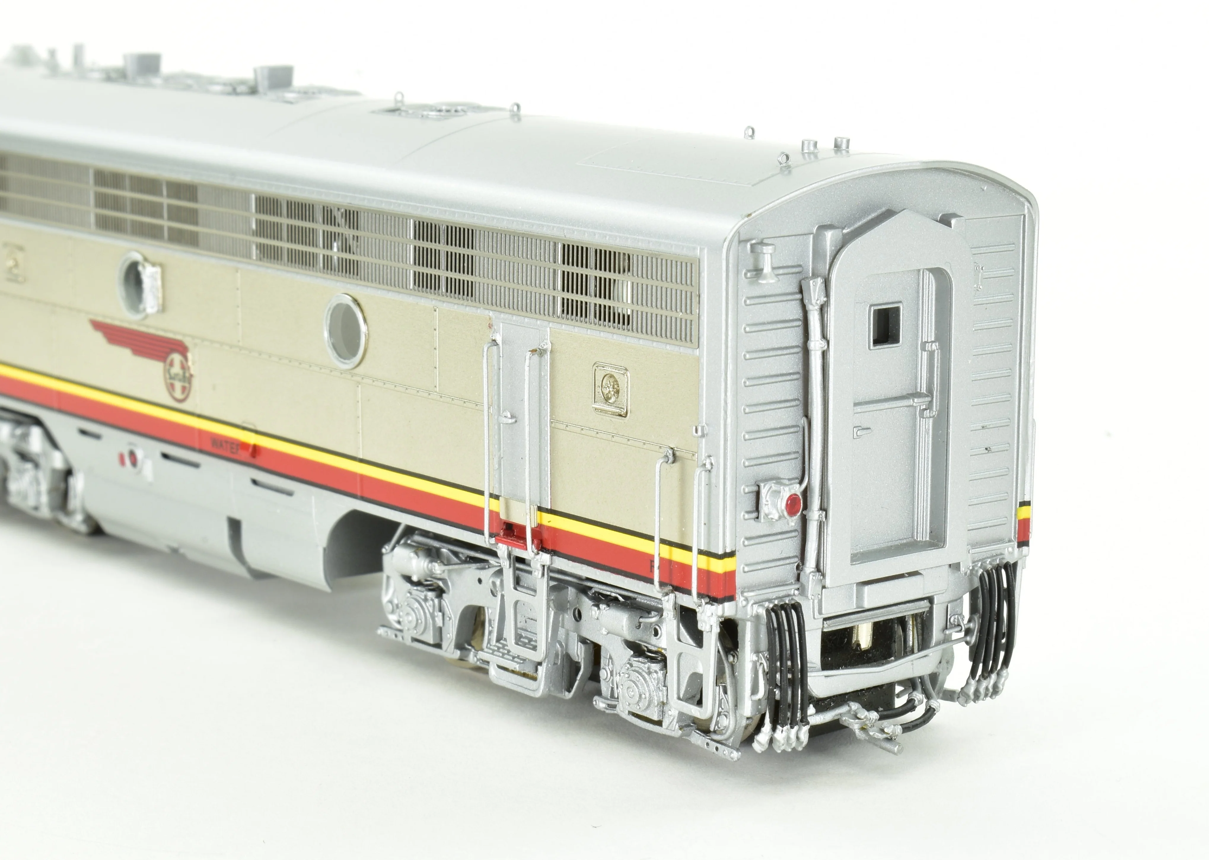 HO Brass CON CIL - Challenger Imports ATSF - Santa Fe Passenger Service EMD F7 A/B/B/A Set FP & Plated - Image 18