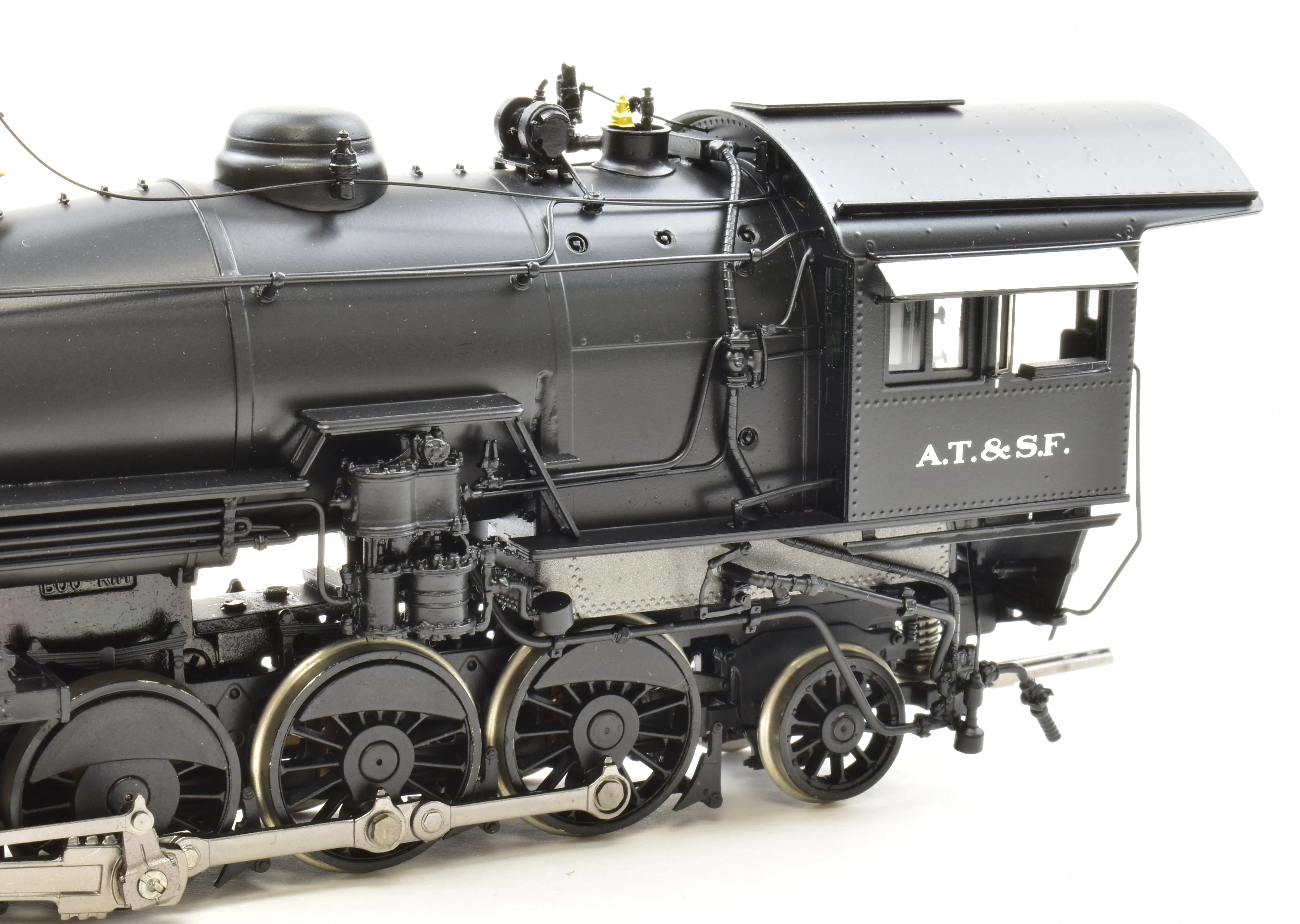 HO Brass CON DVP - Division Point ATSF - Santa Fe 2-10-2 Factory Painted #1609 - Image 14