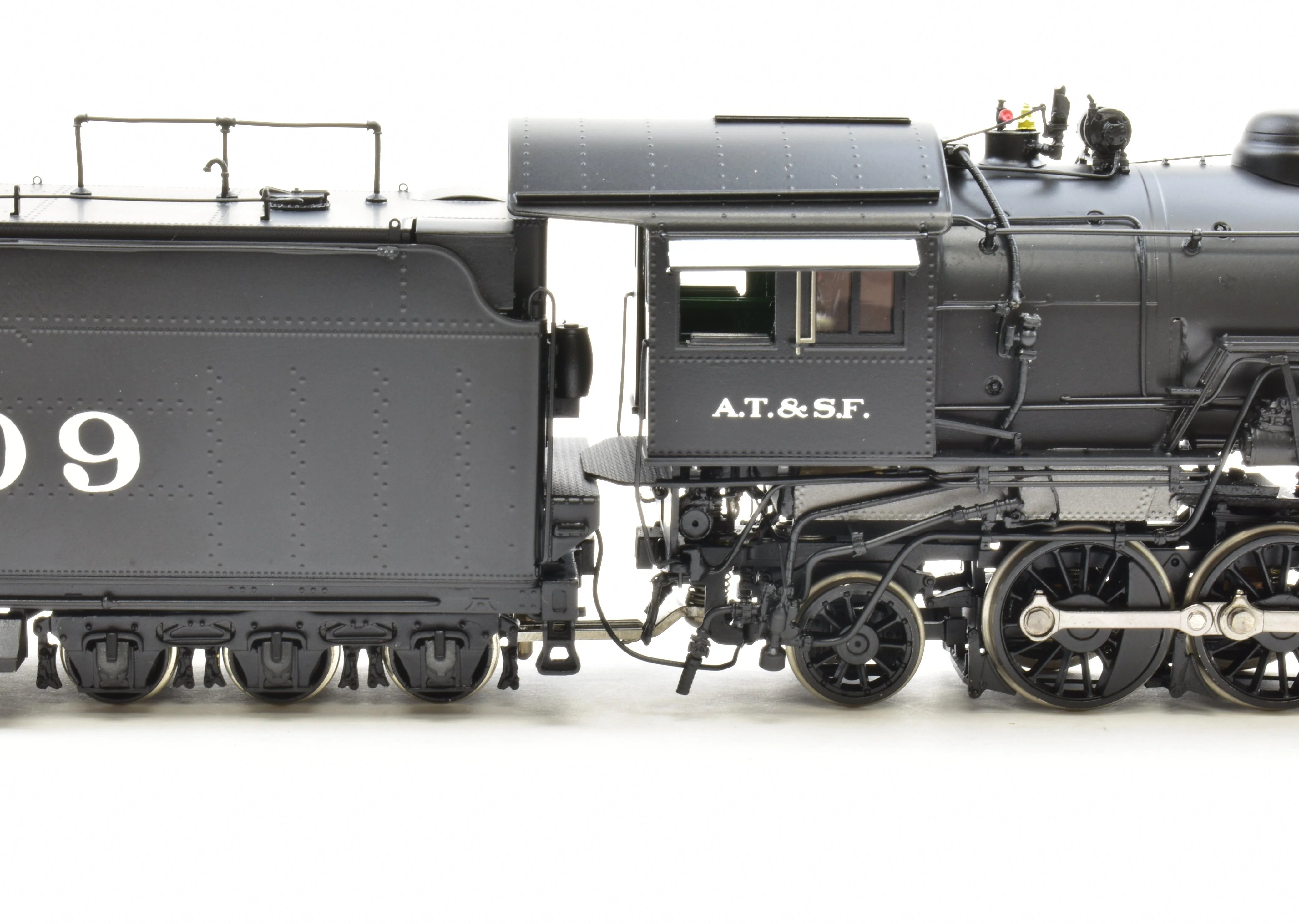 HO Brass CON DVP - Division Point ATSF - Santa Fe 2-10-2 Factory Painted #1609 - Image 17