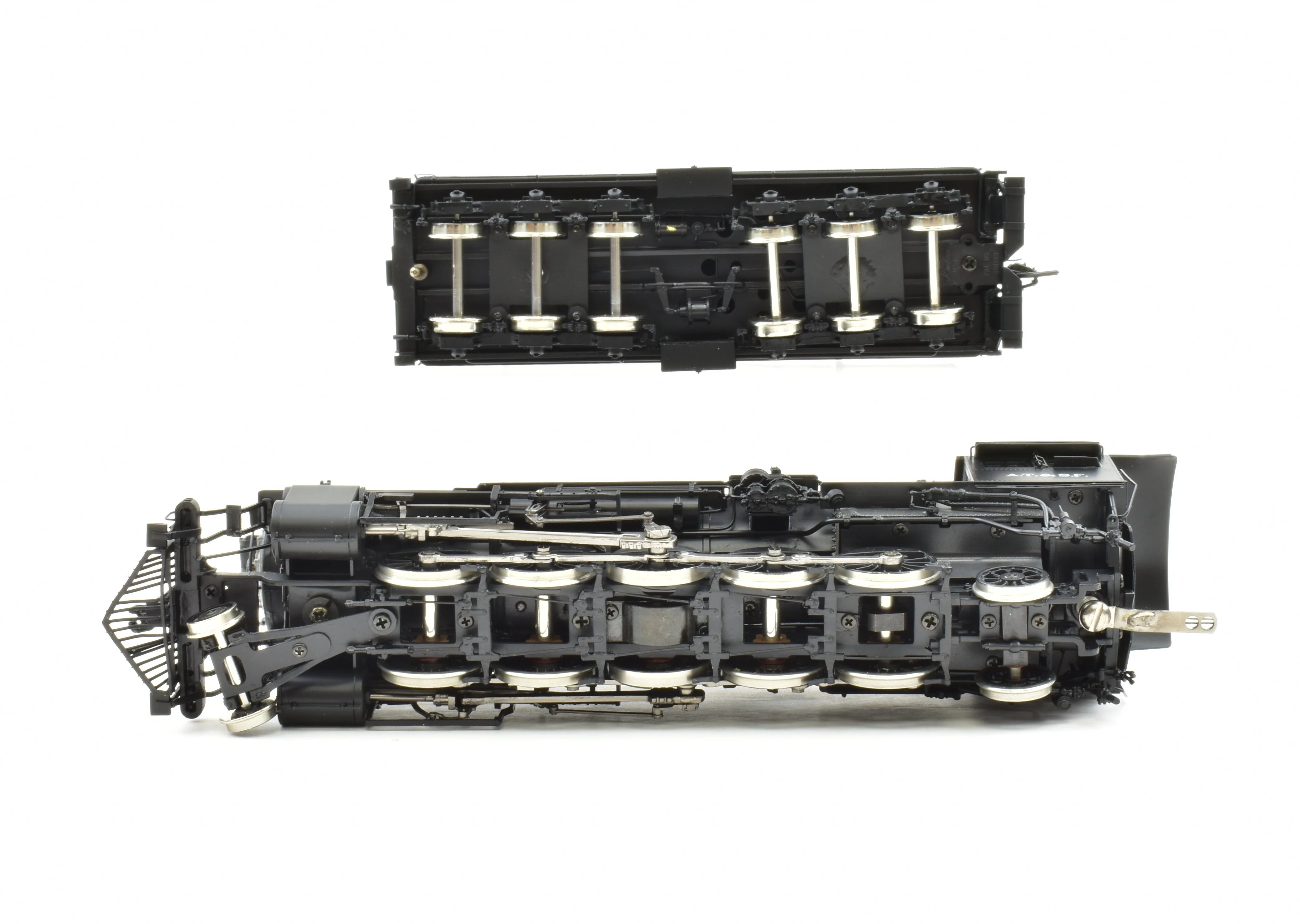 HO Brass CON DVP - Division Point ATSF - Santa Fe 2-10-2 Factory Painted #1609 - Image 21