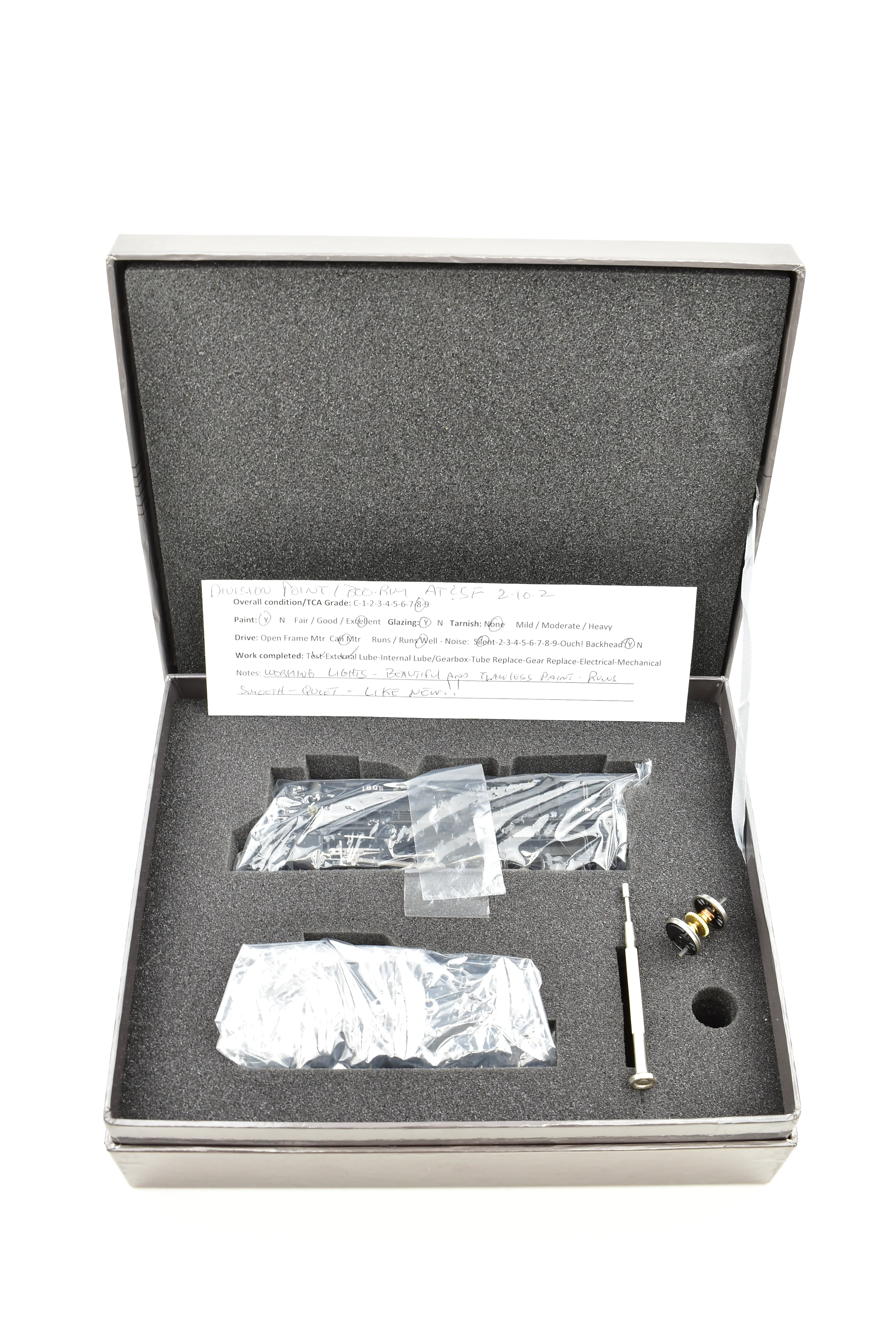 HO Brass CON DVP - Division Point ATSF - Santa Fe 2-10-2 Factory Painted #1609 - Image 24