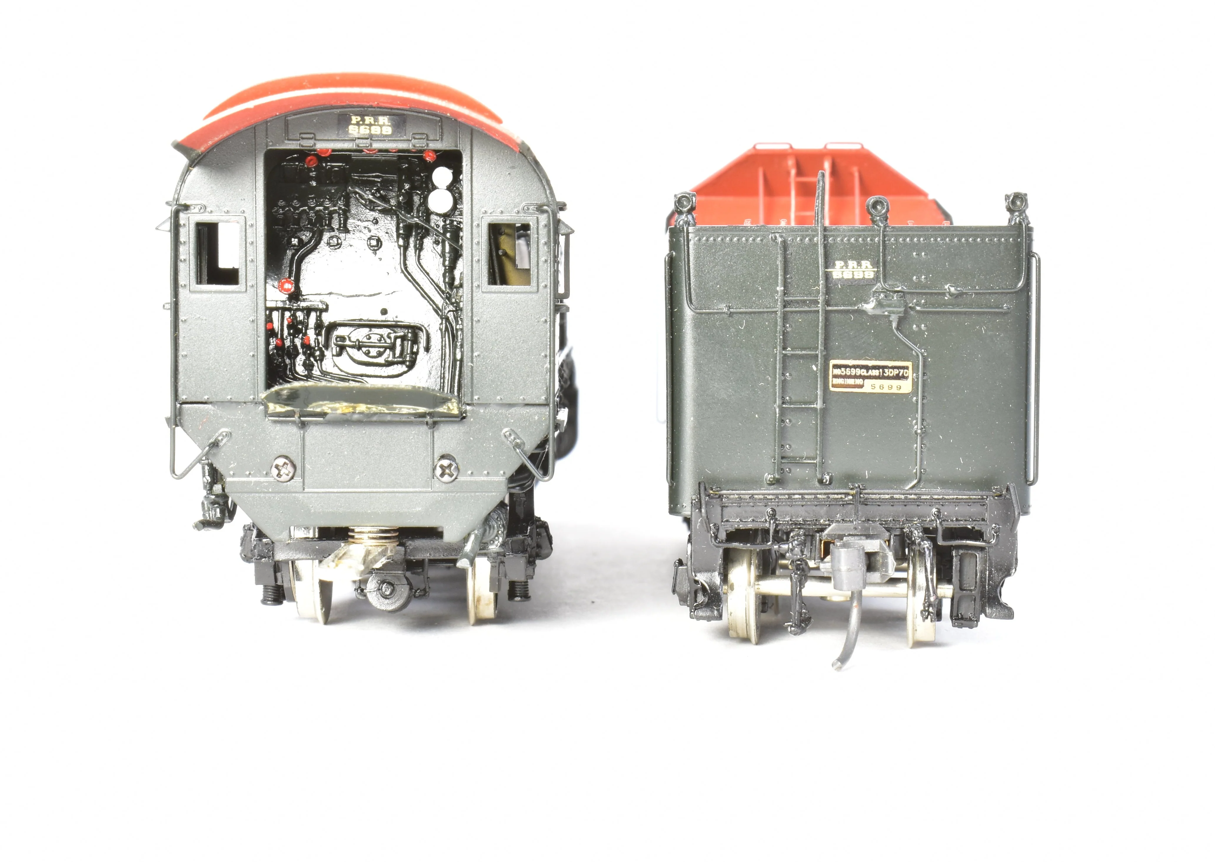 HO Brass CON Key Imports PRR - Pennsylvania Railroad K-5 4-6-2 Pacific FP No. 5699 With Caprotti Valve Gear - Image 11