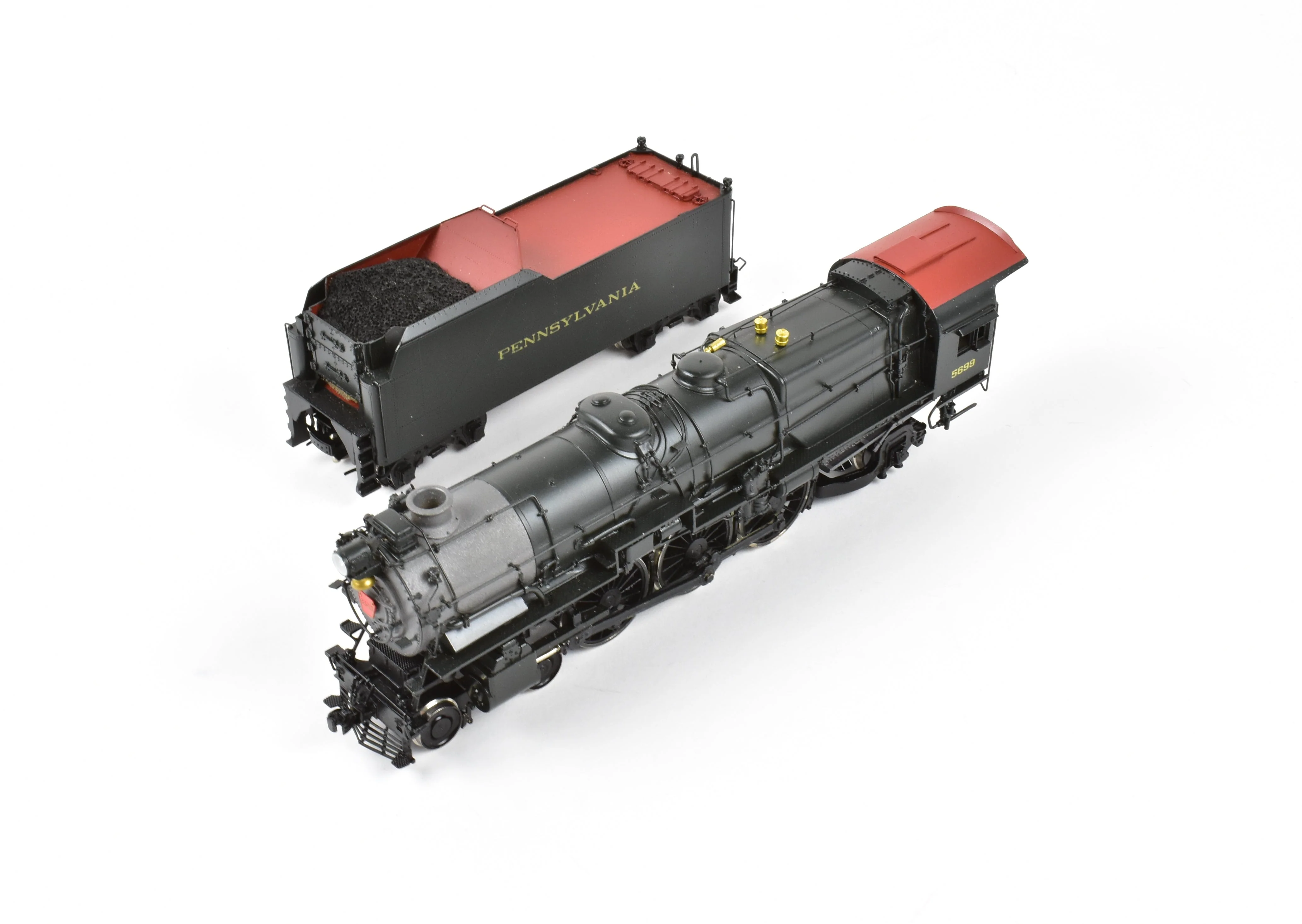 HO Brass CON Key Imports PRR - Pennsylvania Railroad K-5 4-6-2 Pacific FP No. 5699 With Caprotti Valve Gear - Image 6