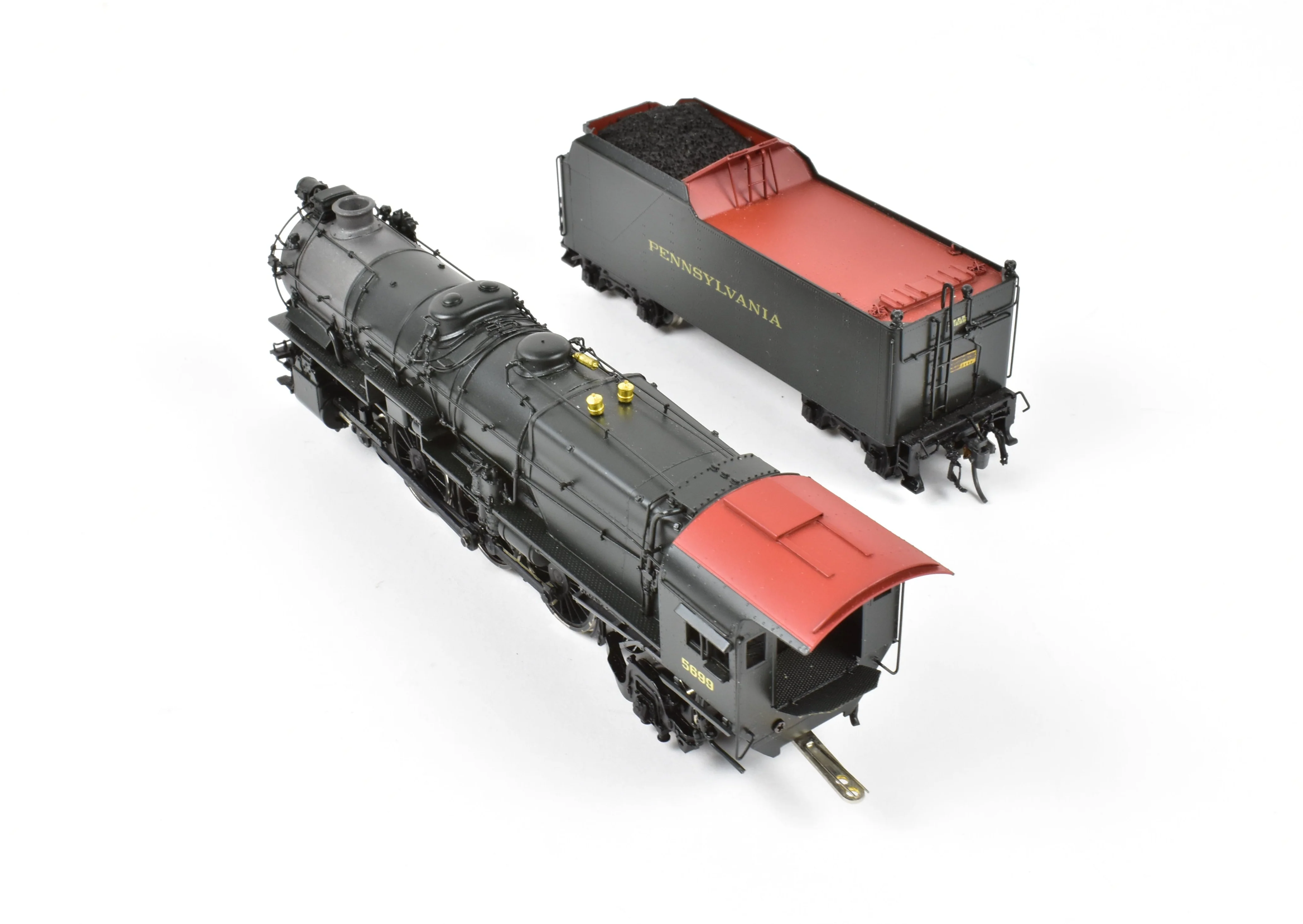 HO Brass CON Key Imports PRR - Pennsylvania Railroad K-5 4-6-2 Pacific FP No. 5699 With Caprotti Valve Gear - Image 9