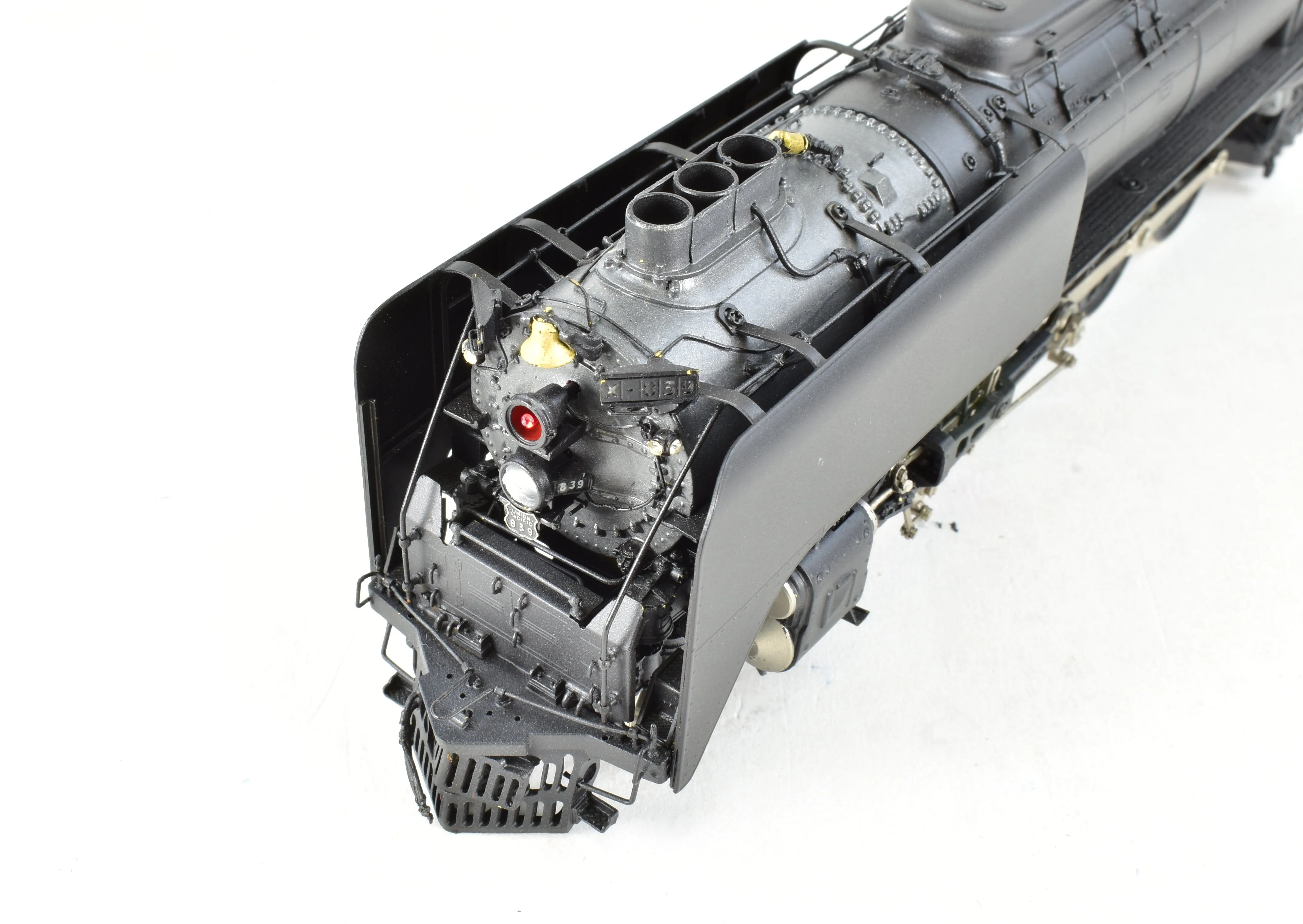 HO Brass CON OMI - Overland Models Inc. UP - Union Pacific FEF-3 4-8-4 Custom Painted No. 839 With Triple Stack - Image 12