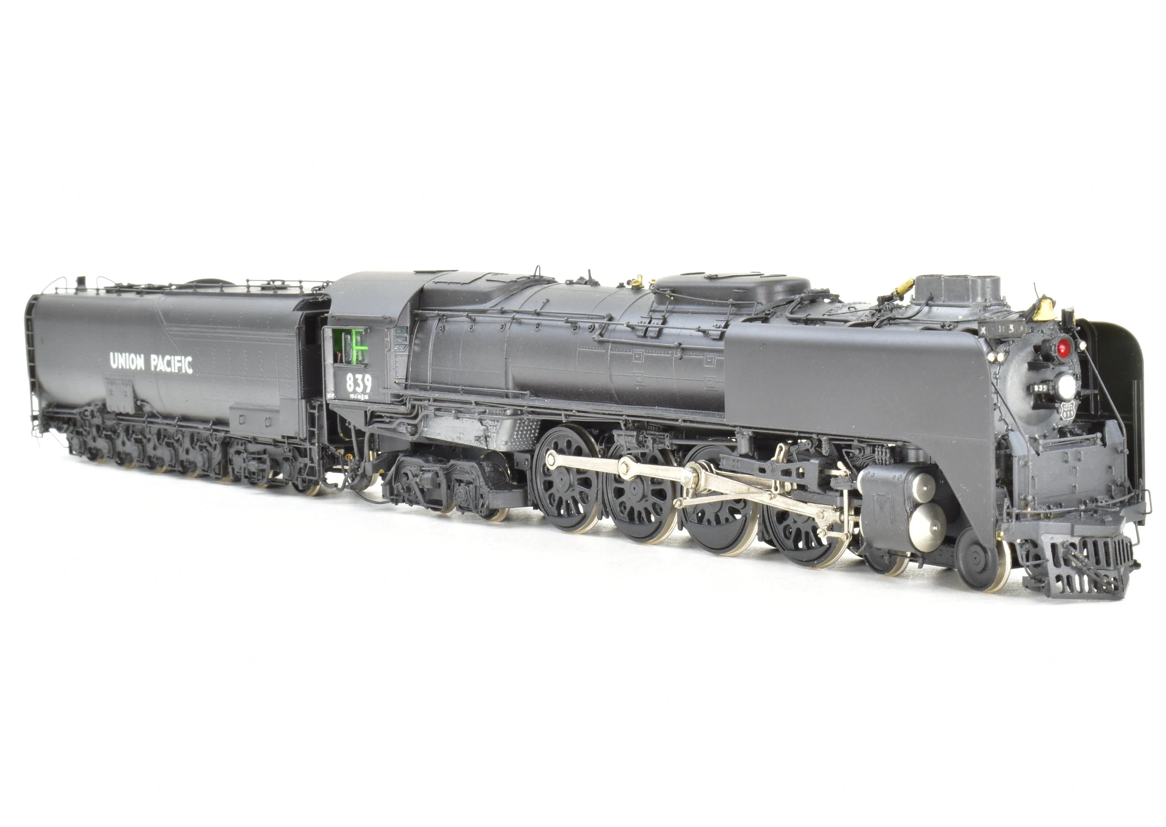 HO Brass CON OMI - Overland Models Inc. UP - Union Pacific FEF-3 4-8-4 Custom Painted No. 839 With Triple Stack - Image 4