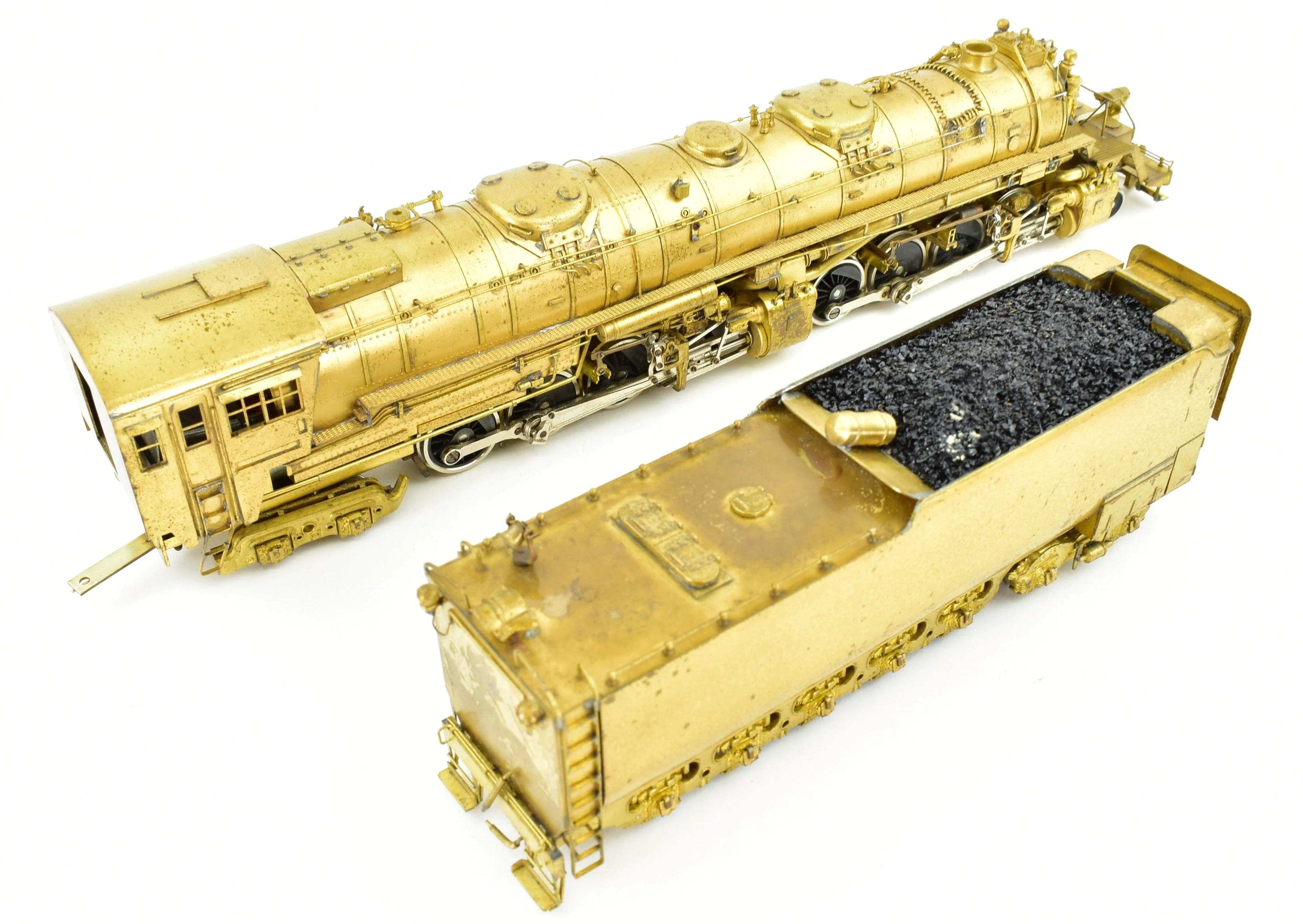 HO Brass CON PFM - Toby DM&IR - Duluth, Missabe, & Iron Range 2-8-8-4 Yellowstone Handbuilt 1960 Run - Image 9