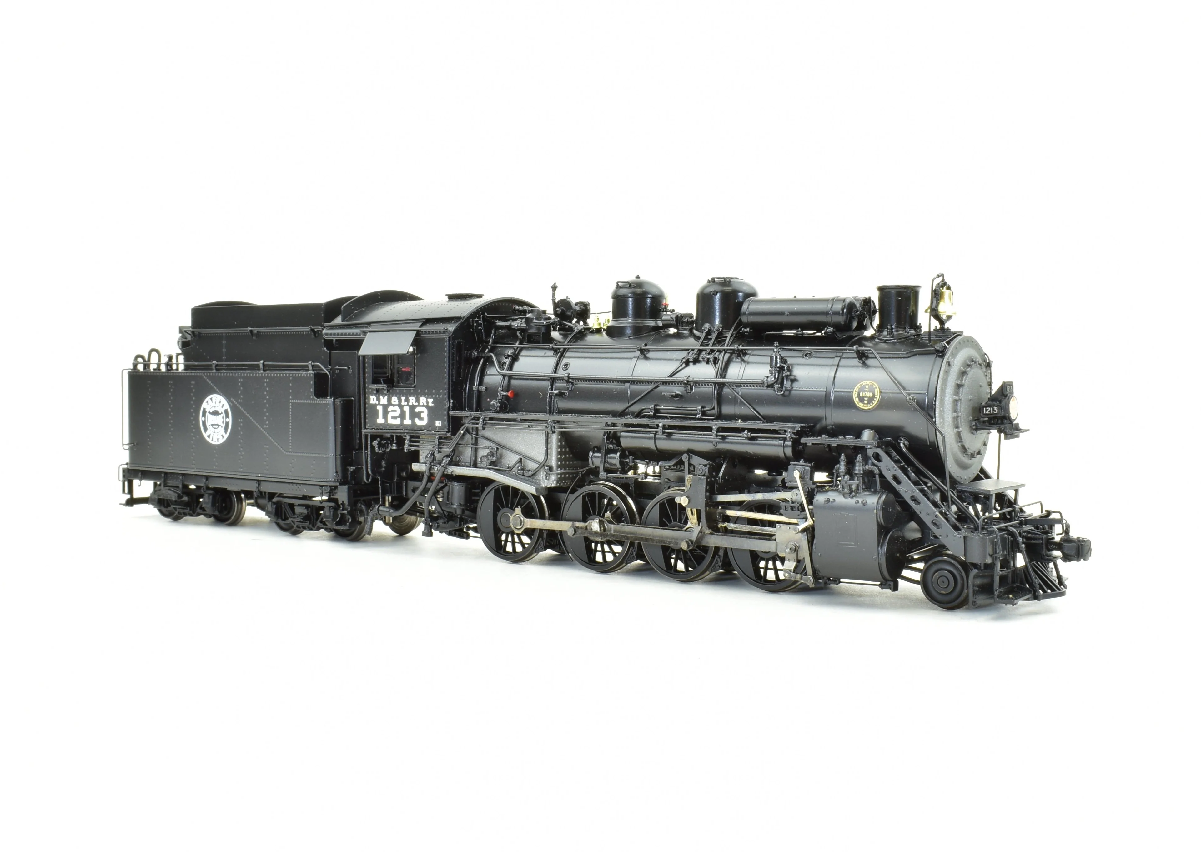 HO Brass CON PSC - Precision Scale Co. DM&IR 2-8-0 Late Version Factory Painted #1213 - Image 14