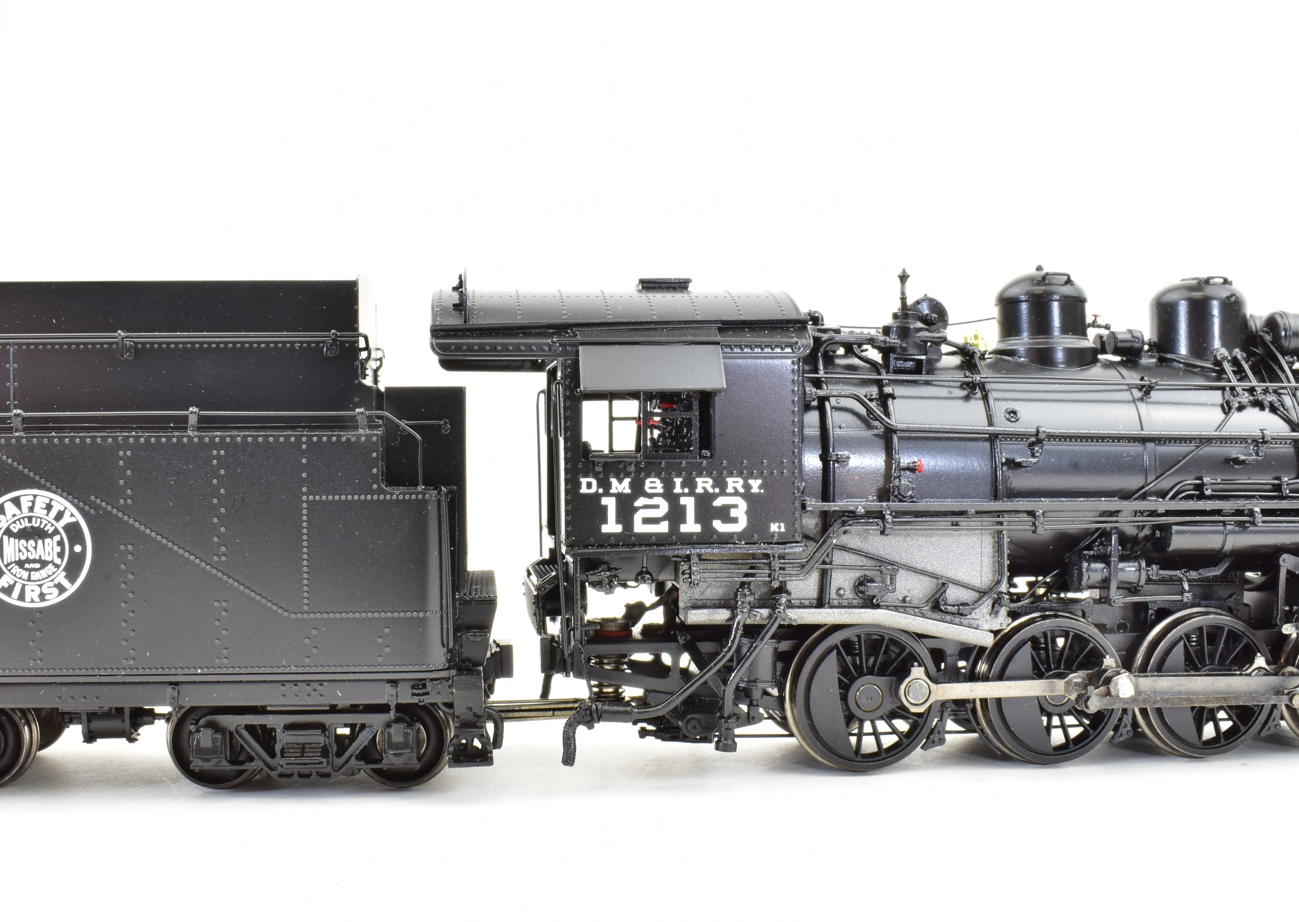 HO Brass CON PSC - Precision Scale Co. DM&IR 2-8-0 Late Version Factory Painted #1213 - Image 18