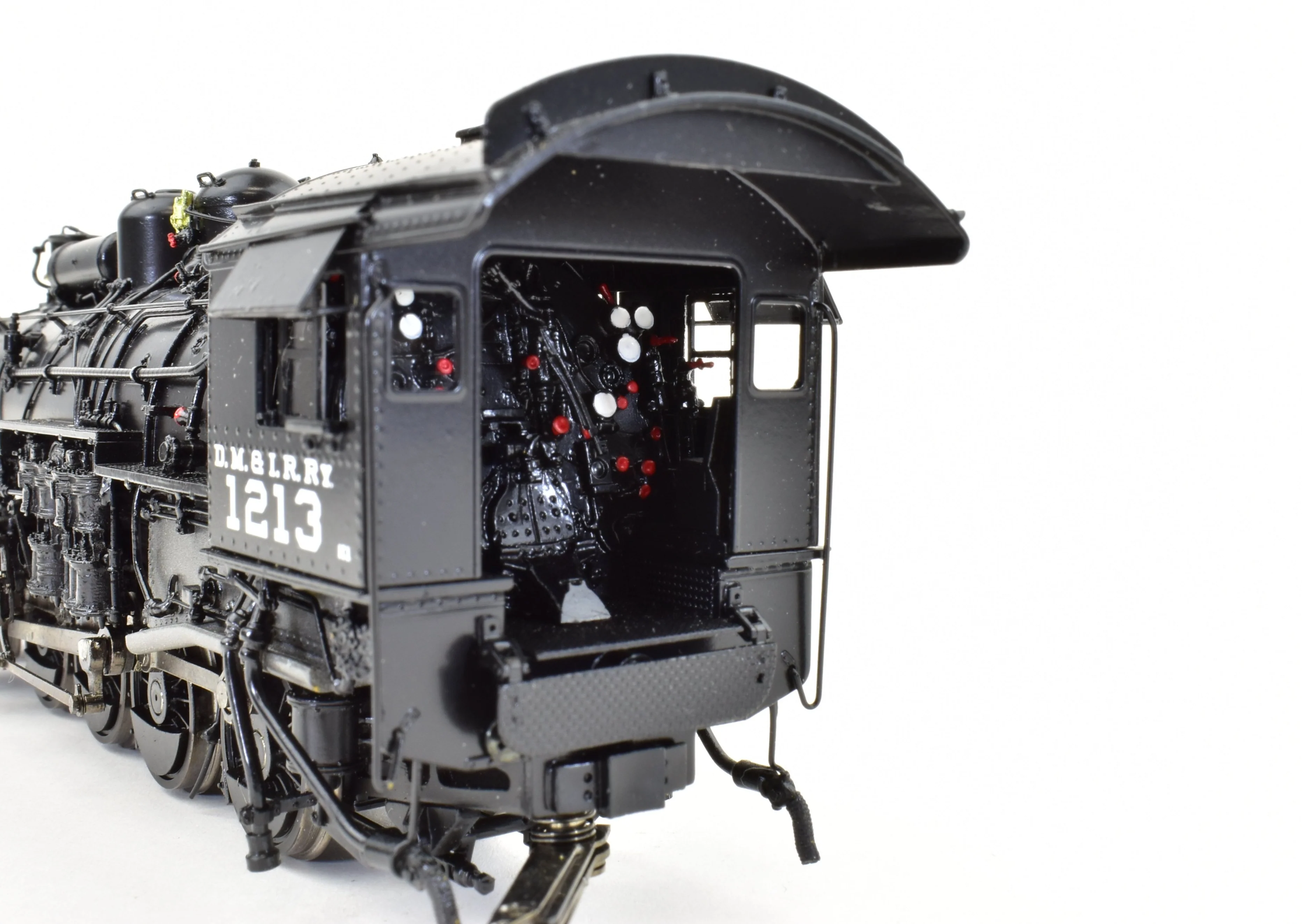 HO Brass CON PSC - Precision Scale Co. DM&IR 2-8-0 Late Version Factory Painted #1213 - Image 19