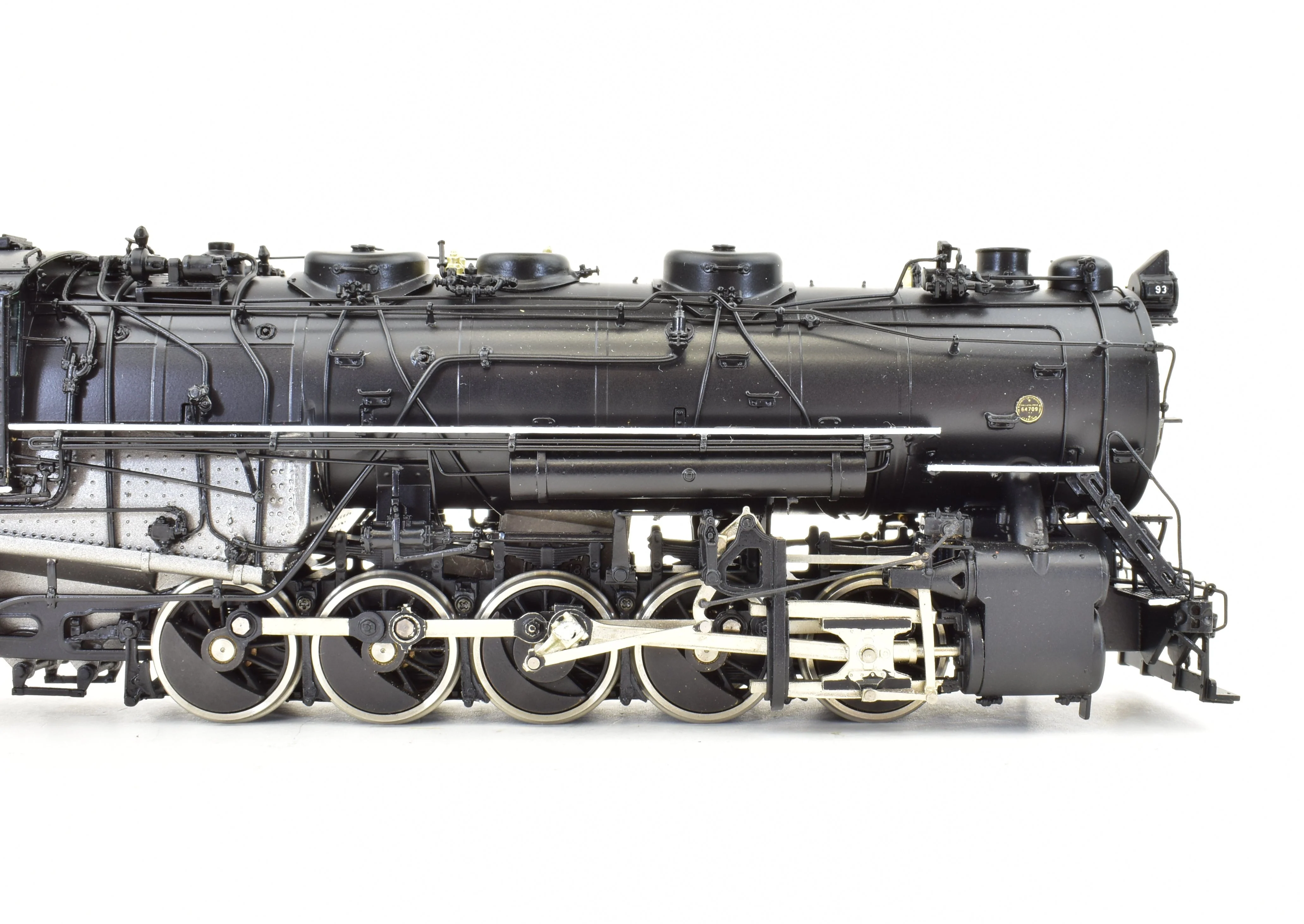 HO Brass CON PSC - Precision Scale Co. DM&IR S-6 0-10-0 Factory Painted #93 - Image 13