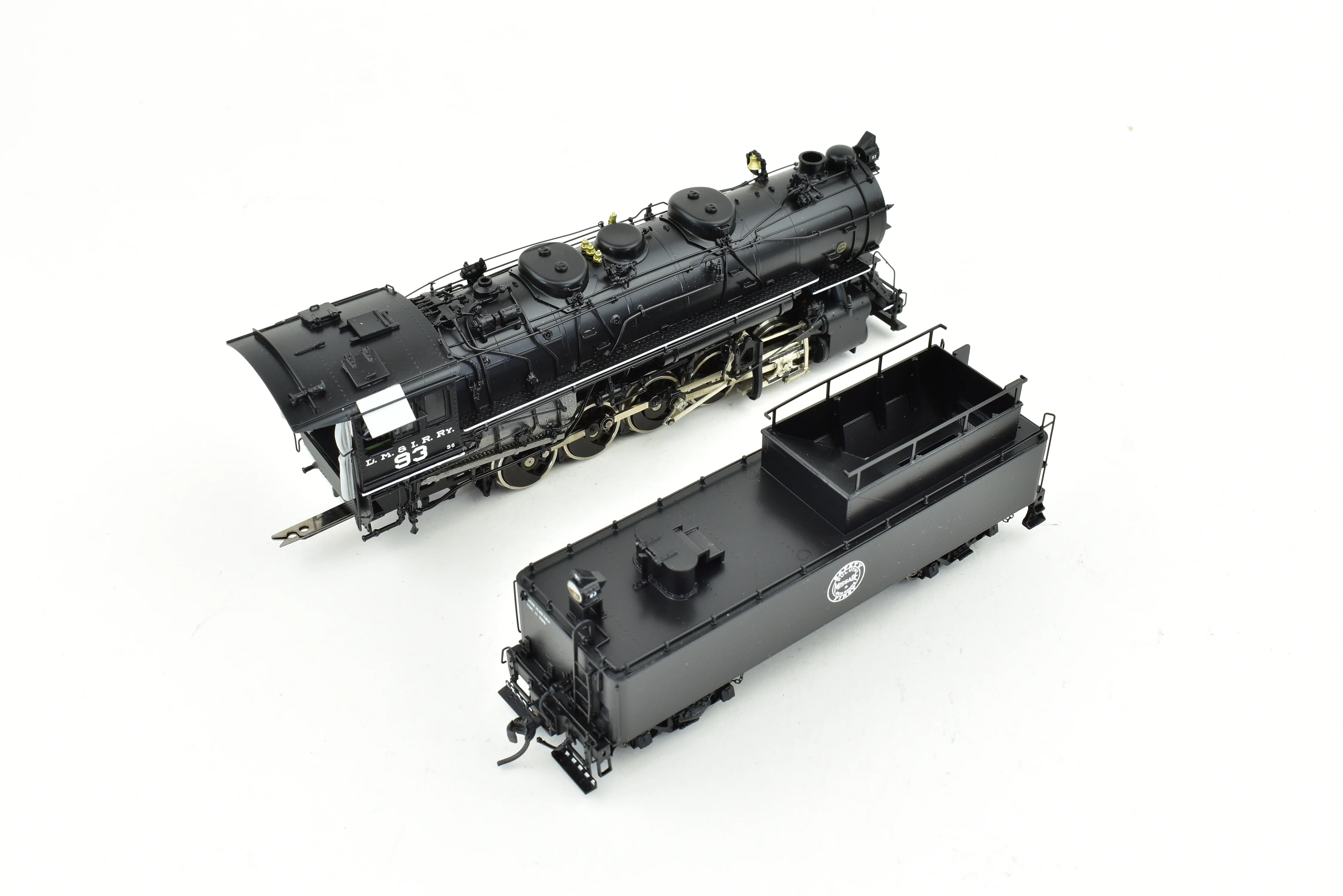 HO Brass CON PSC - Precision Scale Co. DM&IR S-6 0-10-0 Factory Painted #93 - Image 7