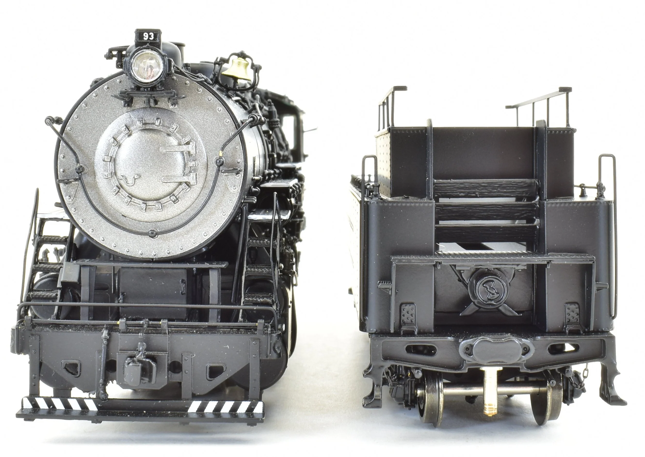 HO Brass CON PSC - Precision Scale Co. DM&IR S-6 0-10-0 Factory Painted #93 - Image 9