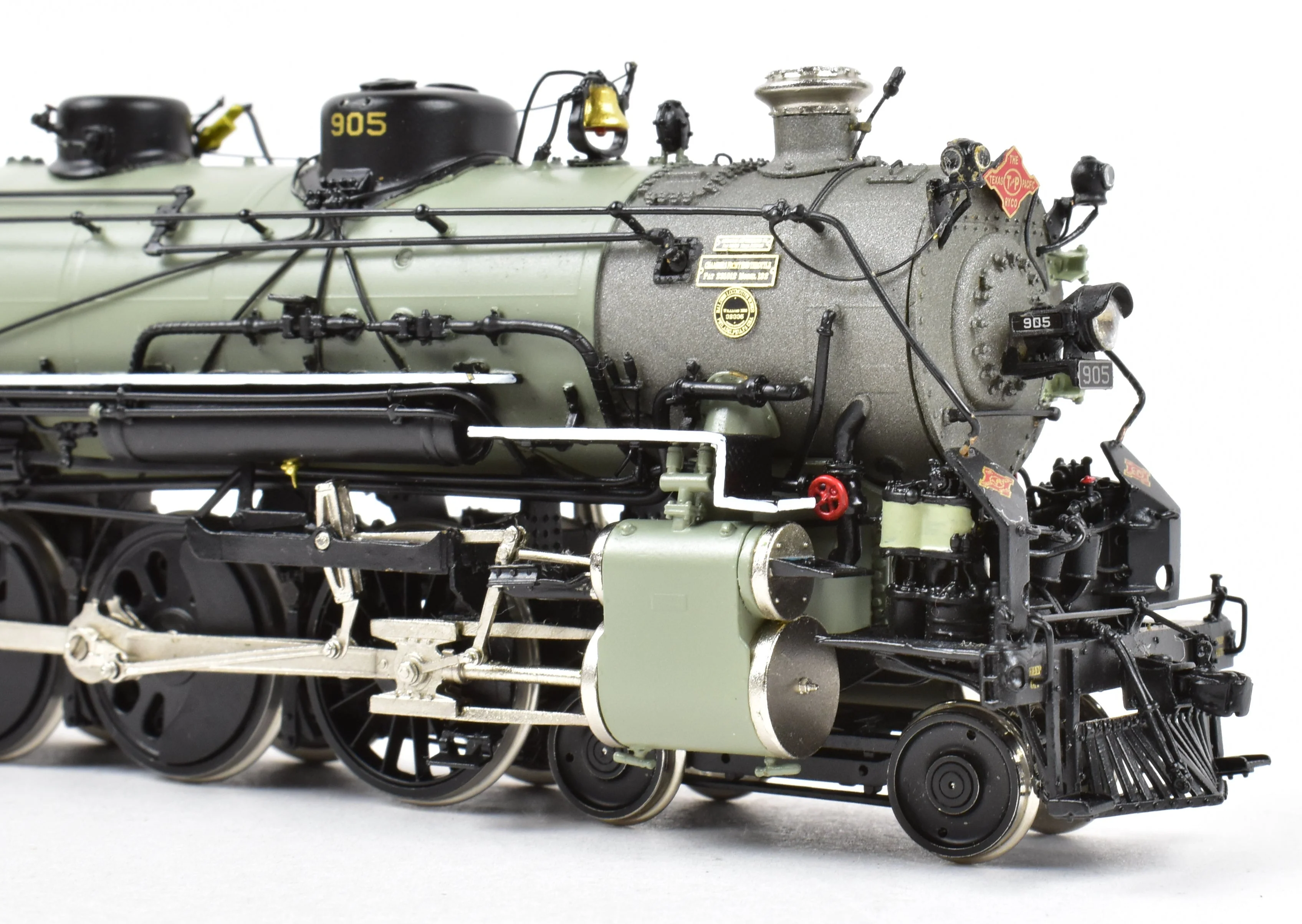 HO Brass CON PSC - Precision Scale Co. T&P - Texas & Pacific M-2 4-8-2 FP No. 905 - Image 14