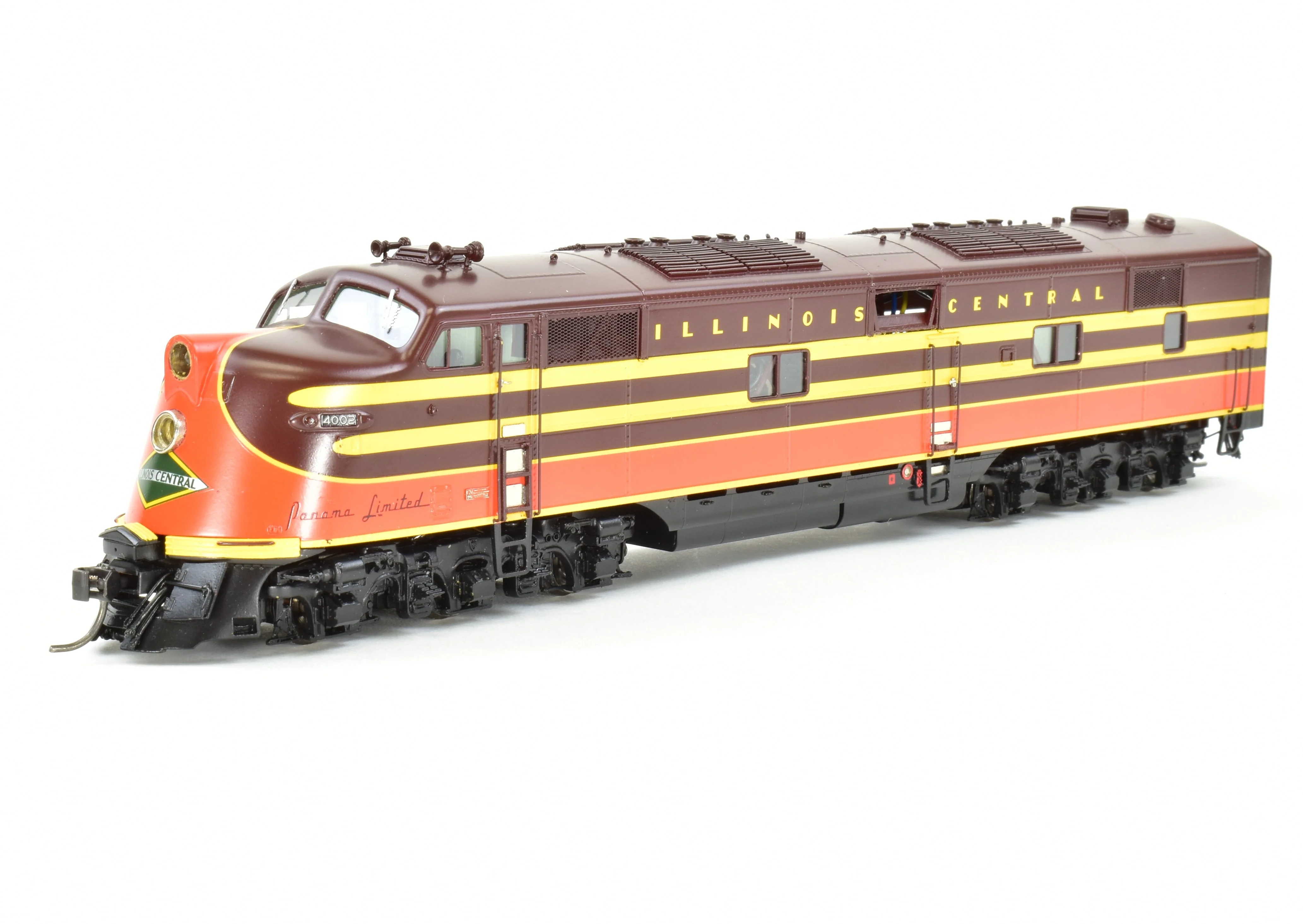 HO Brass CON Railway Classics IC - Illinois Central EMD E6AA Set 1942 "Panama Limited" F/P With ESU DCC & Sound - Image 15