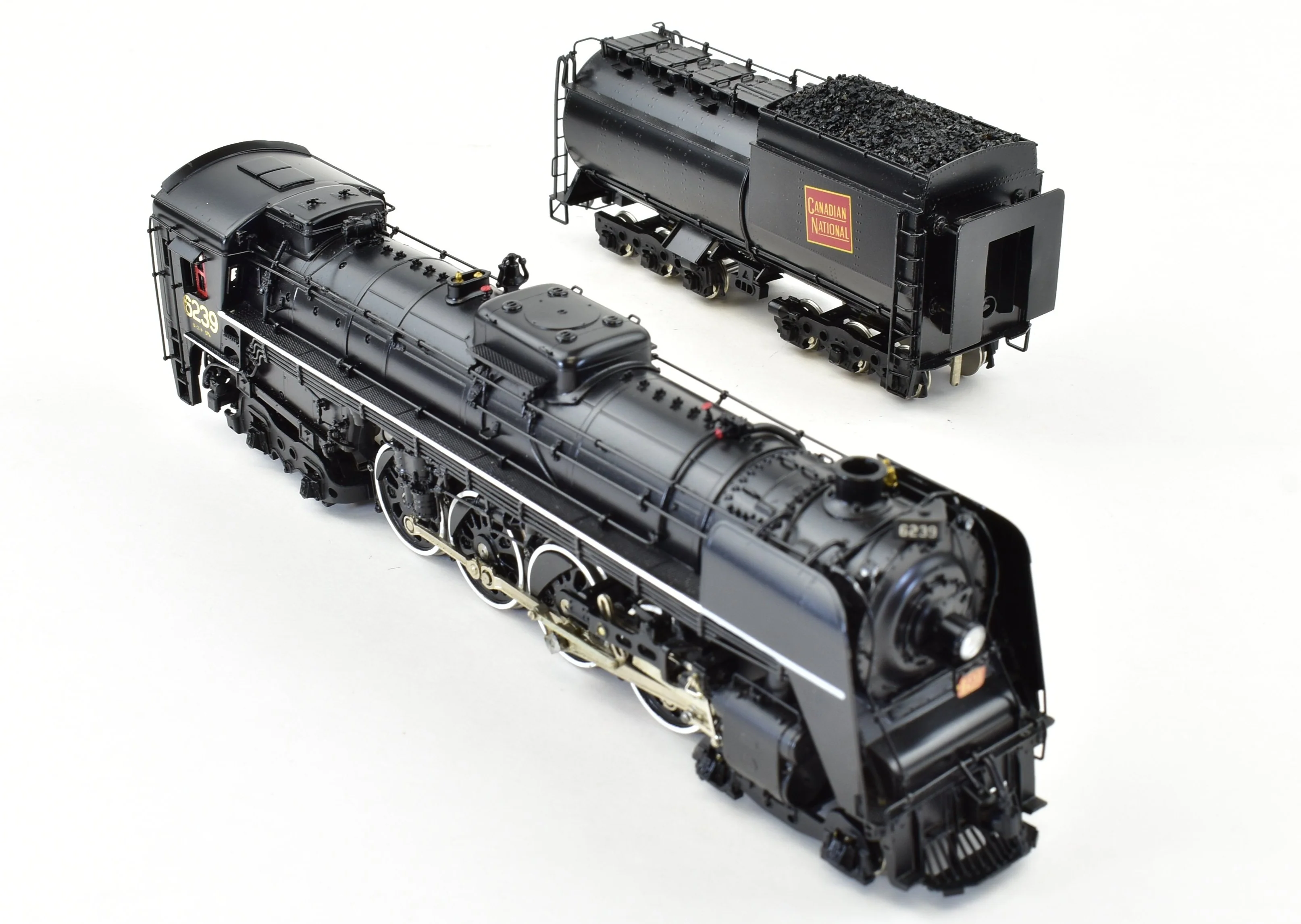 HO Brass CON VH - Van Hobbies CNR - Canadian National Railway 4-8-4 Class U-2-H  #6239 FP - Image 11