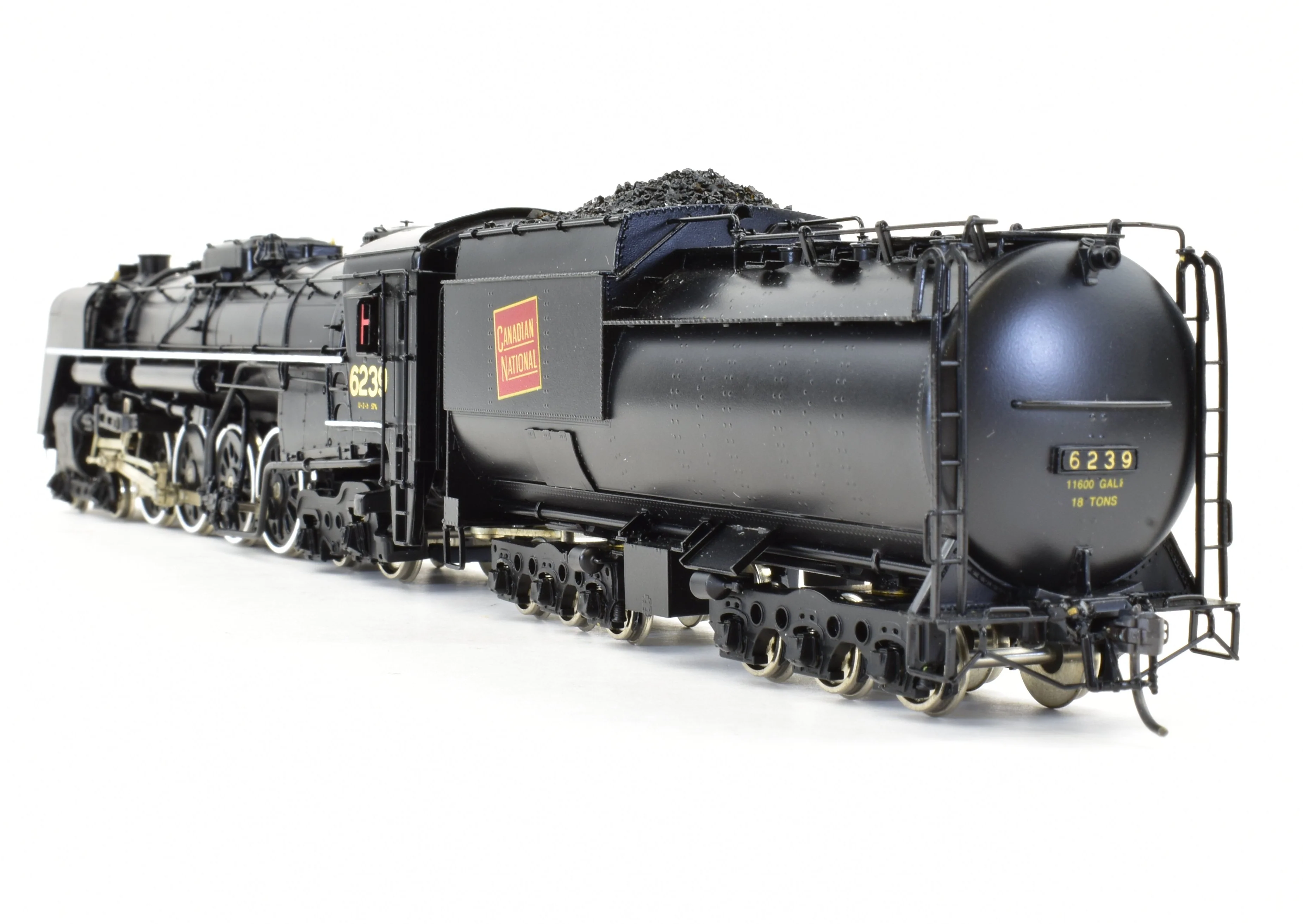 HO Brass CON VH - Van Hobbies CNR - Canadian National Railway 4-8-4 Class U-2-H  #6239 FP - Image 5