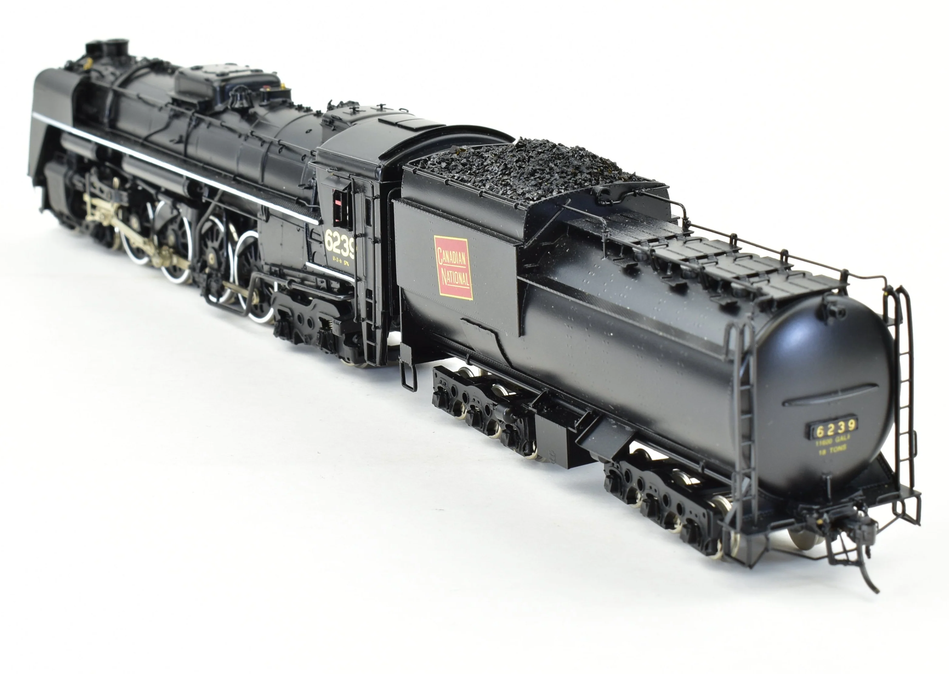 HO Brass CON VH - Van Hobbies CNR - Canadian National Railway 4-8-4 Class U-2-H  #6239 FP - Image 9