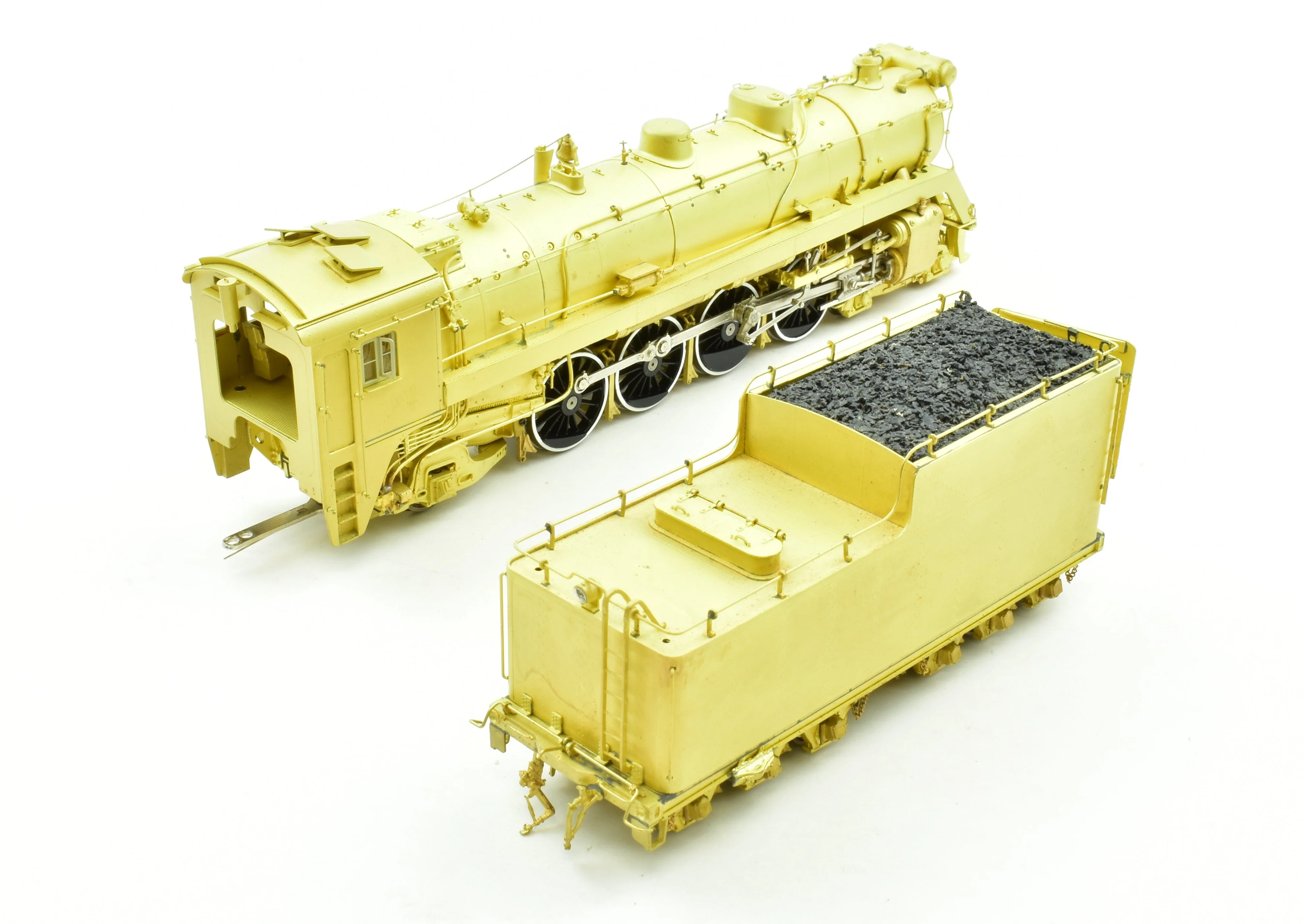 HO Brass CON VH - Van Hobbies CNR - Canadian National Railway U-1-b 4-8-2 #6028 Mountain Locomotive - Image 8