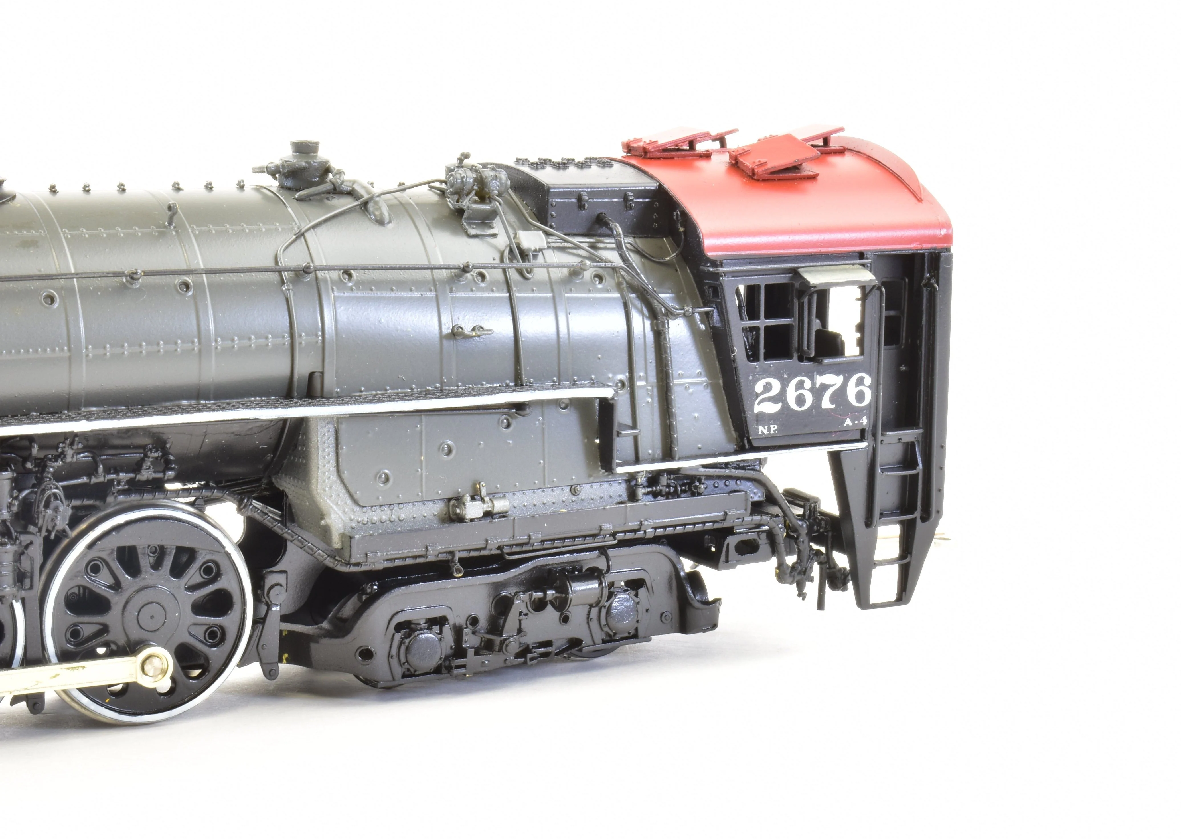 HO Brass CON W&R Enterprises NP - Northern Pacific A-4 4-8-4 Pro Painted - Image 20