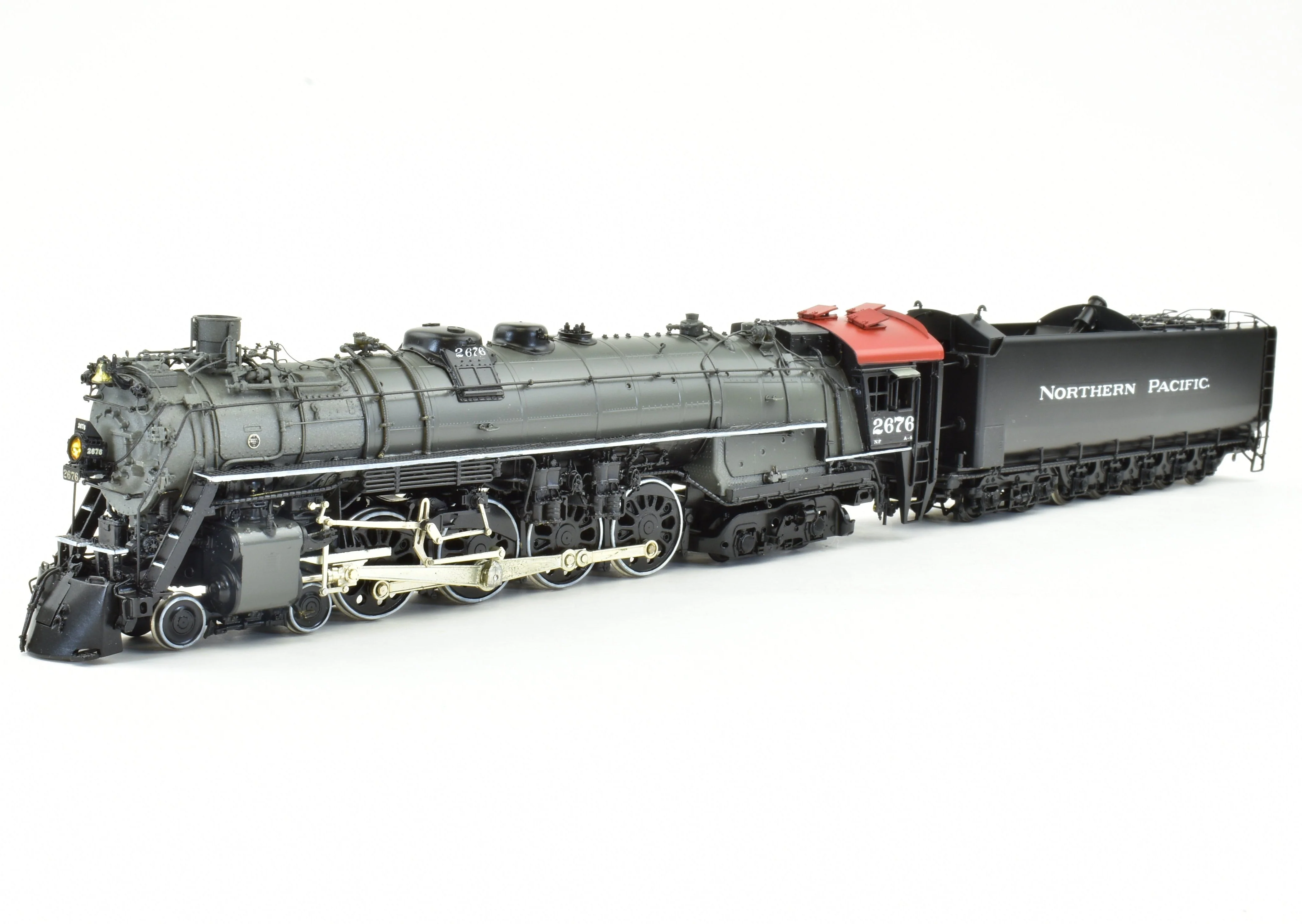 HO Brass CON W&R Enterprises NP - Northern Pacific A-4 4-8-4 Pro Painted - Image 6