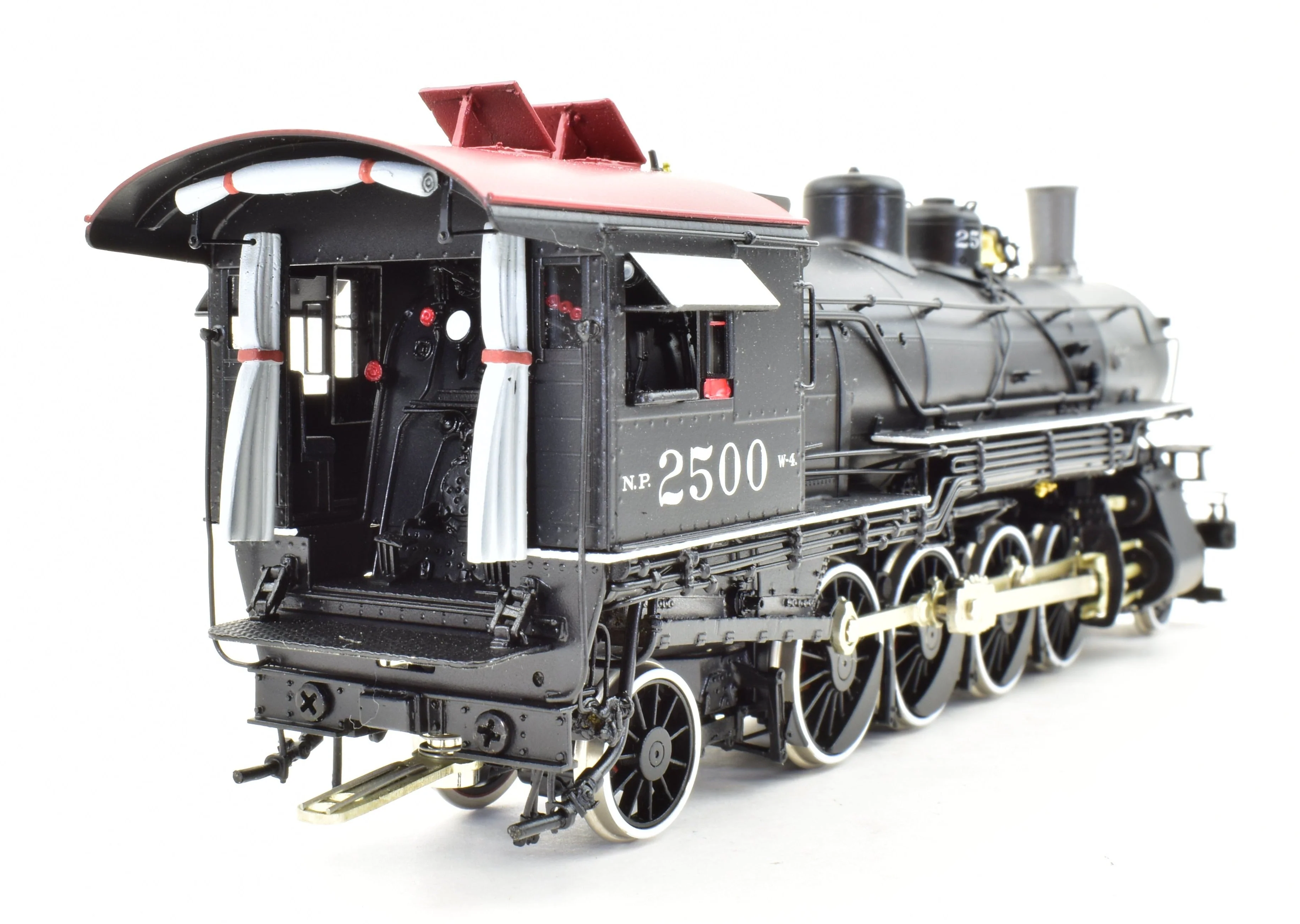 HO Brass CON W&R Enterprises NP - Northern Pacific Class W-4 2-8-2 Version 1 FP #2500 - Image 13