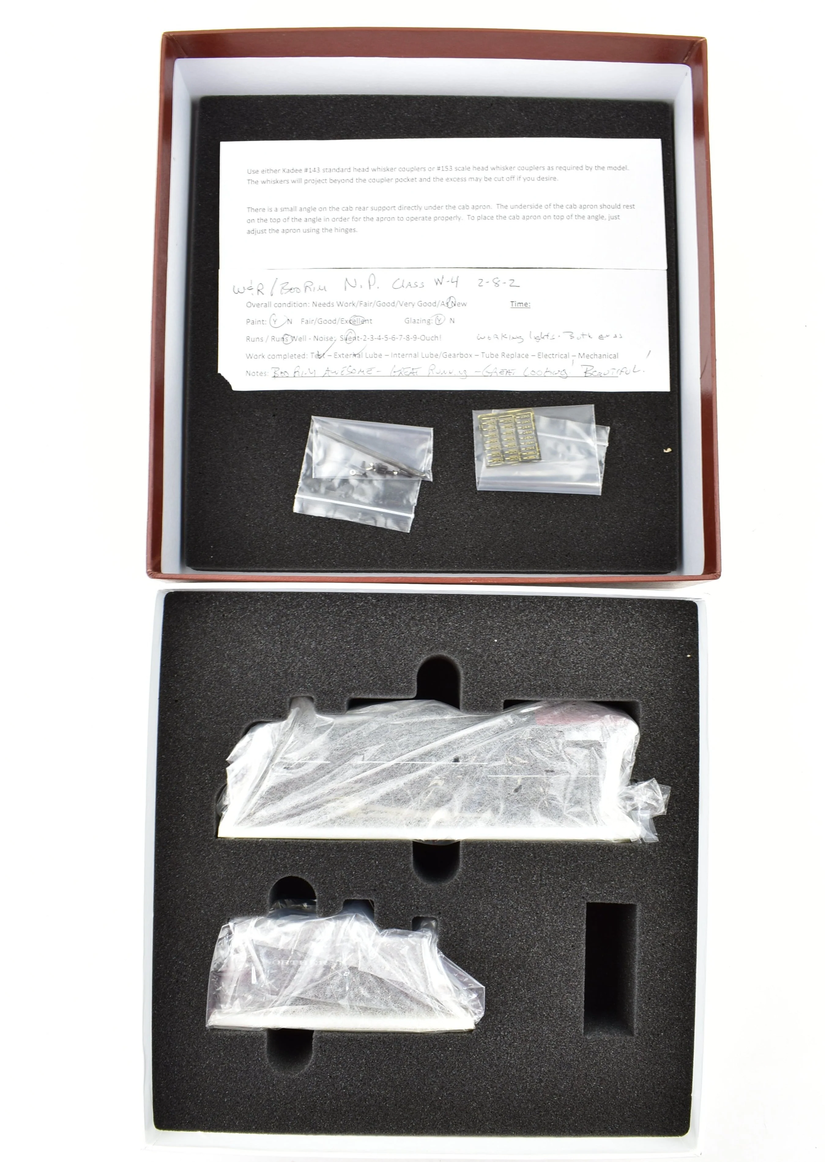 HO Brass CON W&R Enterprises NP - Northern Pacific Class W-4 2-8-2 Version 1 FP #2500 - Image 27