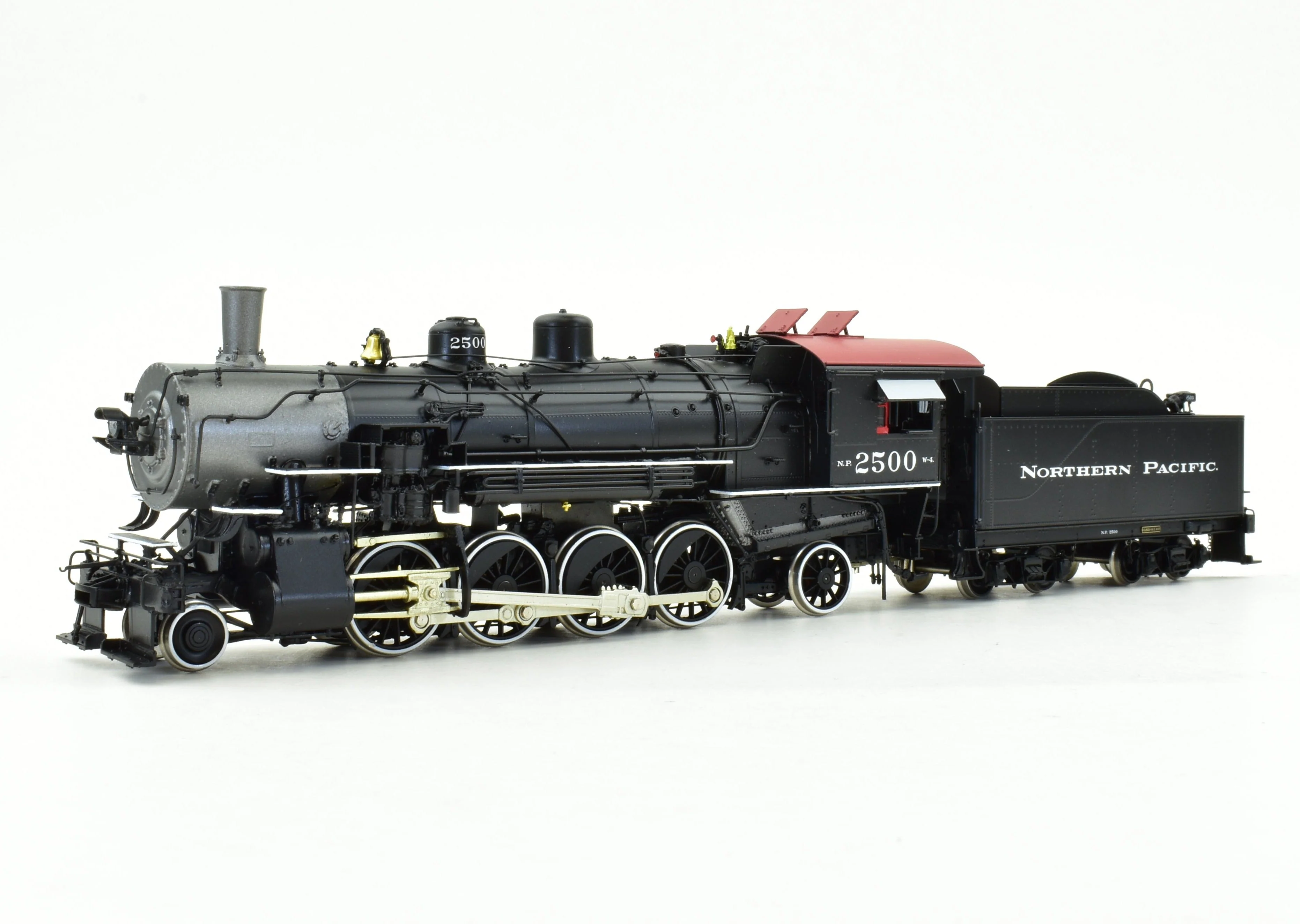 HO Brass CON W&R Enterprises NP - Northern Pacific Class W-4 2-8-2 Version 1 FP #2500 - Image 4