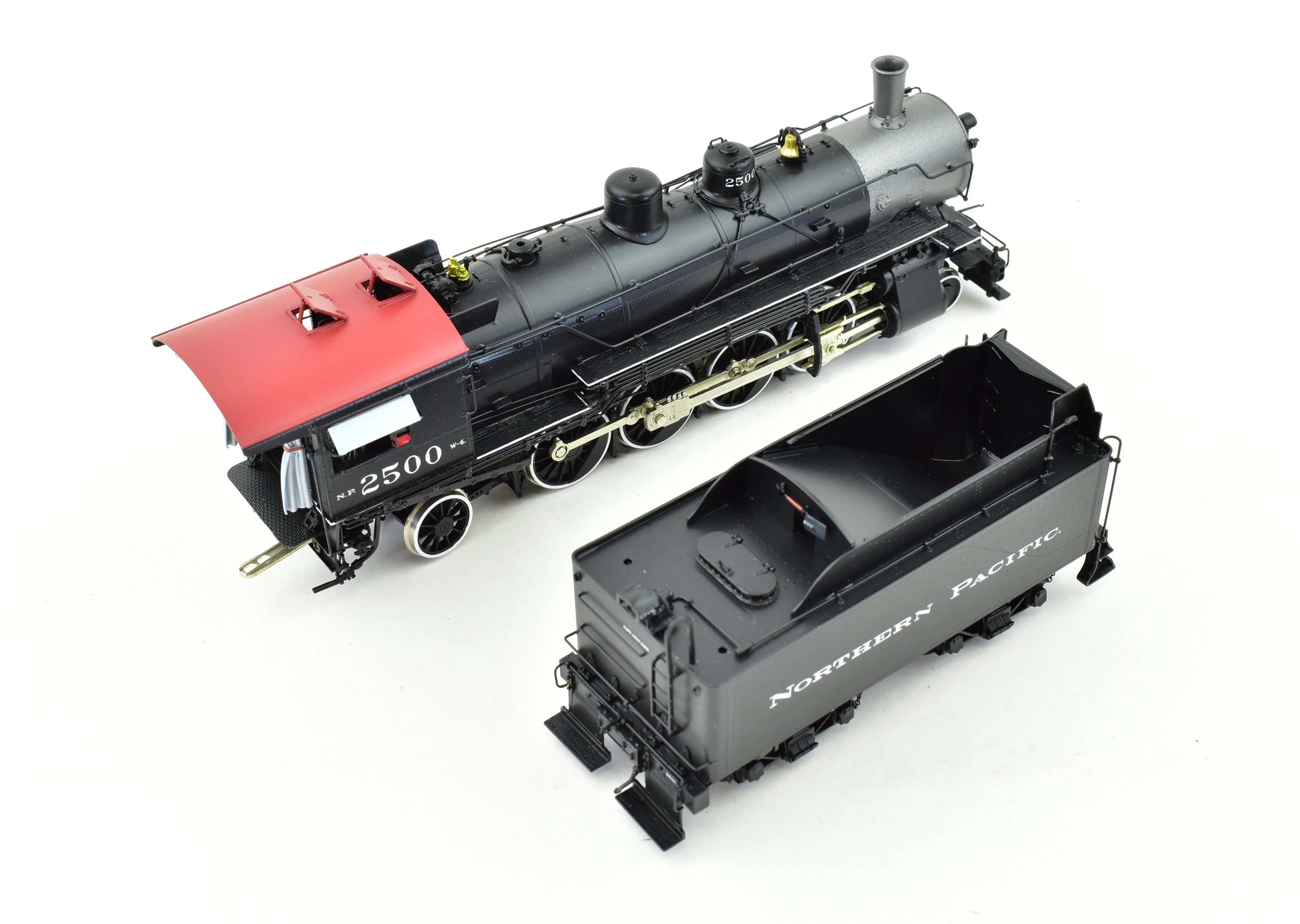 HO Brass CON W&R Enterprises NP - Northern Pacific Class W-4 2-8-2 Version 1 FP #2500 - Image 9