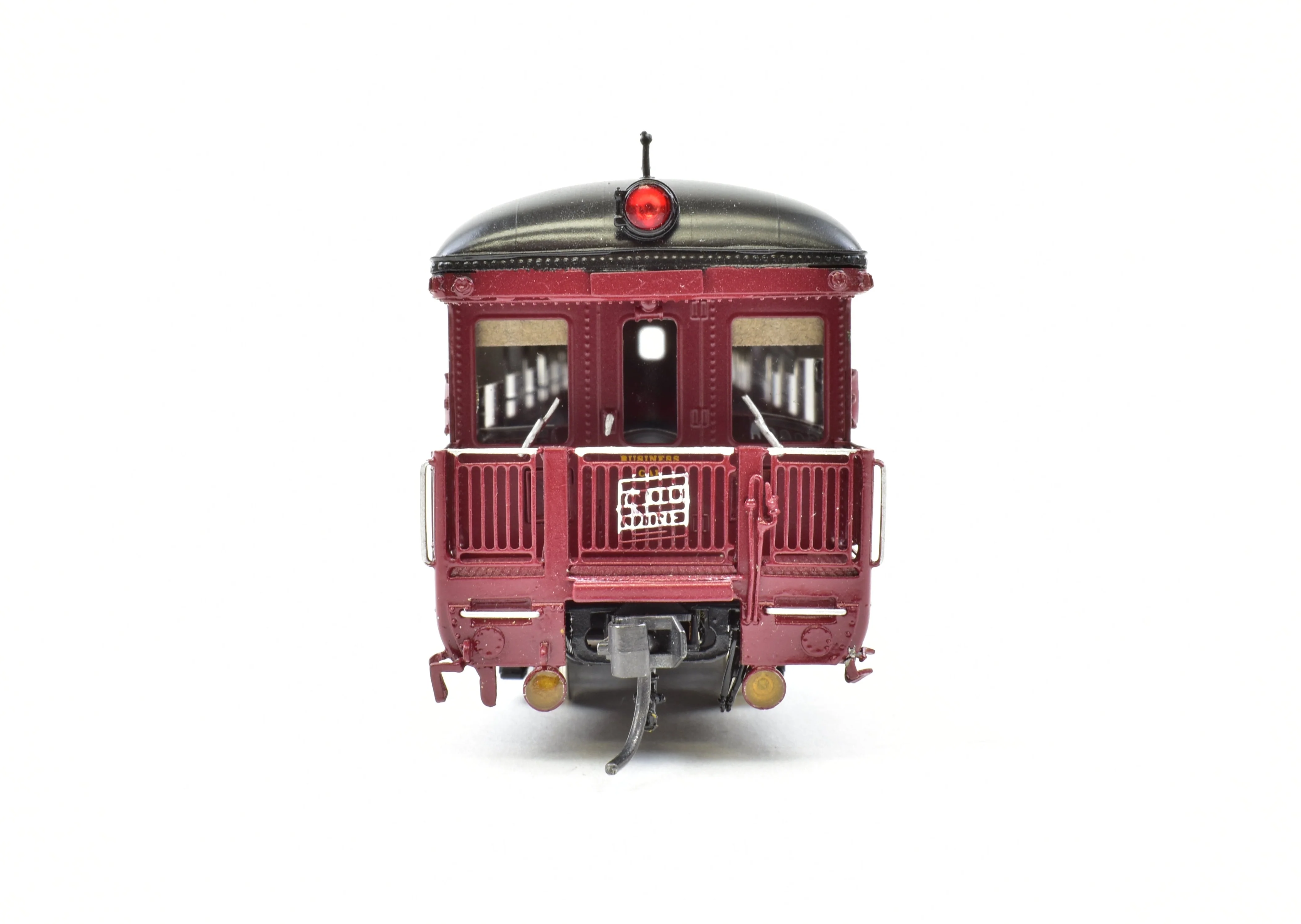 HO Brass CON W&R Enterprises Soo Line Business Car "Minneapolis" Pro-Painted - Image 10