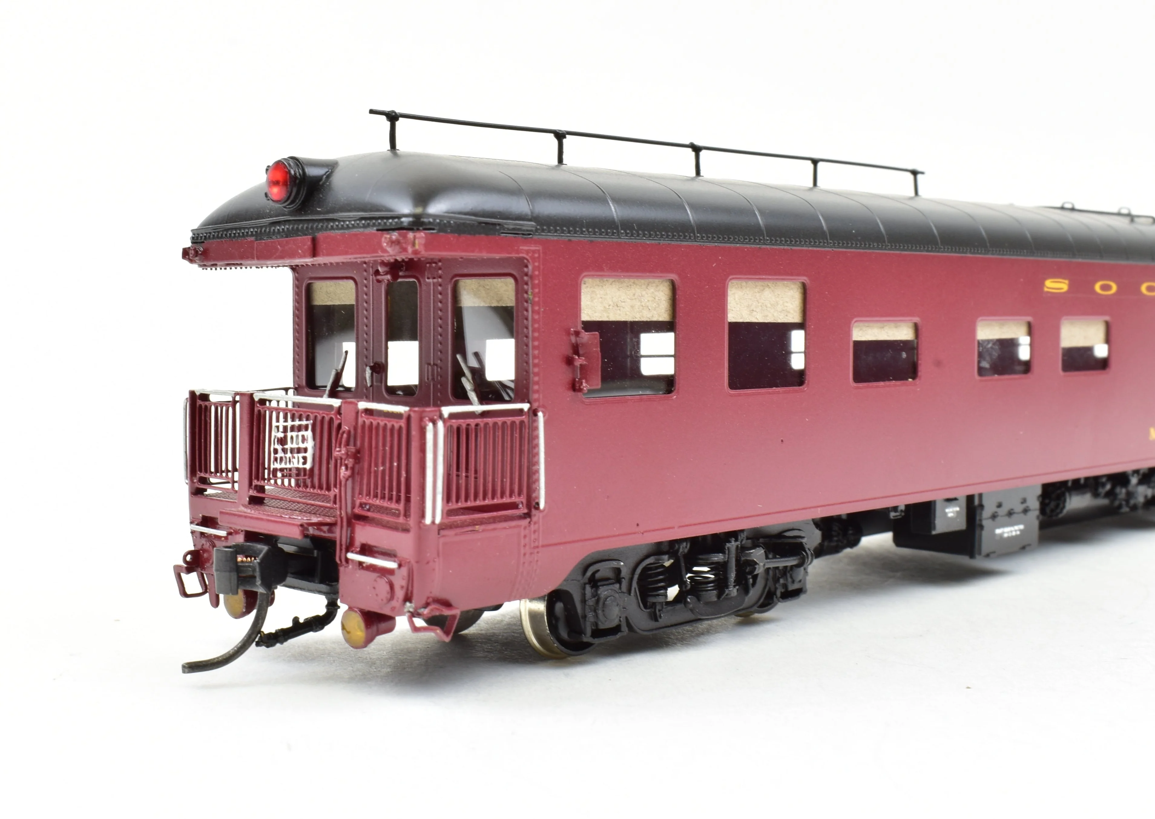 HO Brass CON W&R Enterprises Soo Line Business Car "Minneapolis" Pro-Painted - Image 13