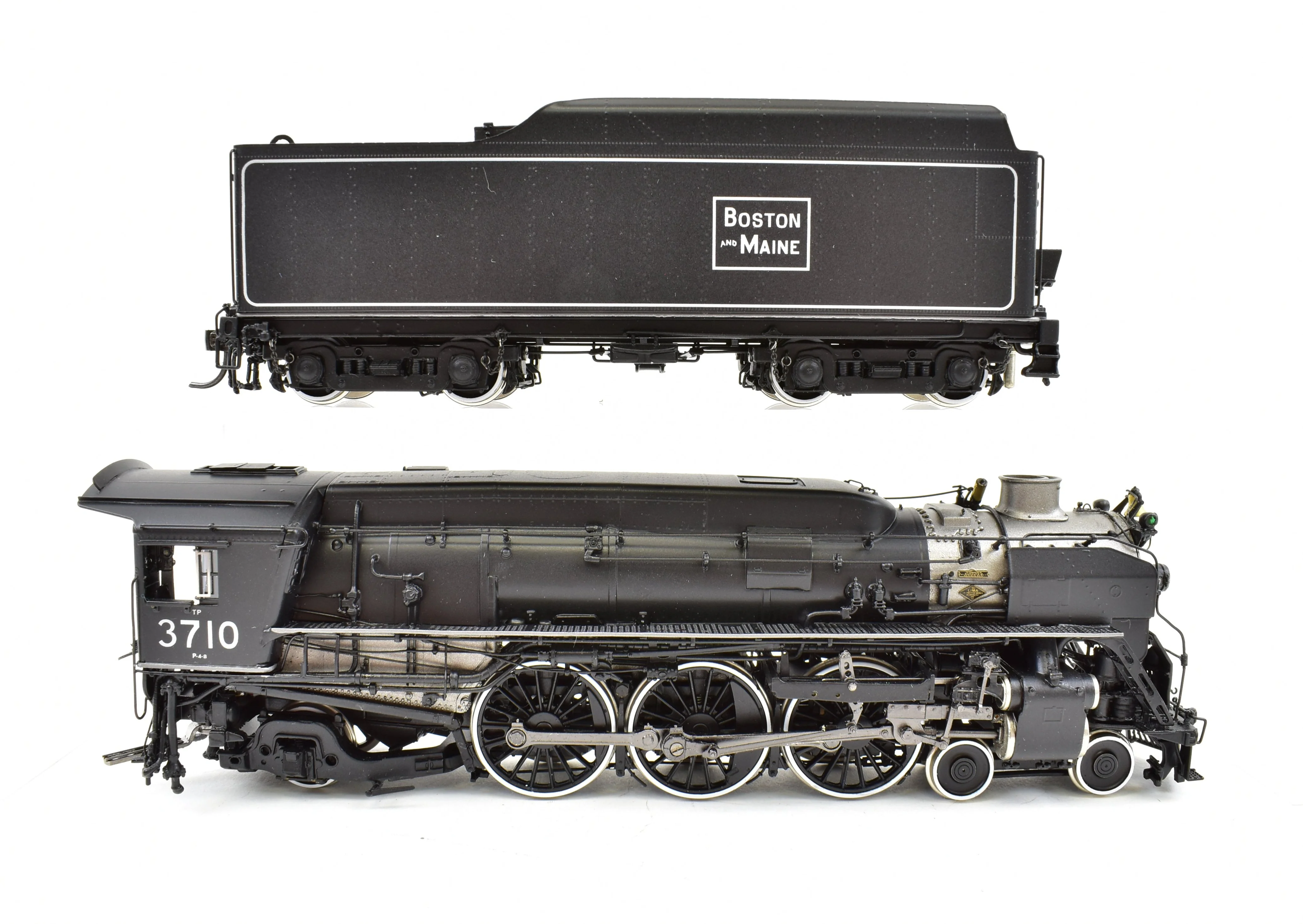 HO Brass DVP - Division Point B&M - Boston & Maine P-4a 4-6-2 Pacific FP #3710 with Skyline Casting - Image 3