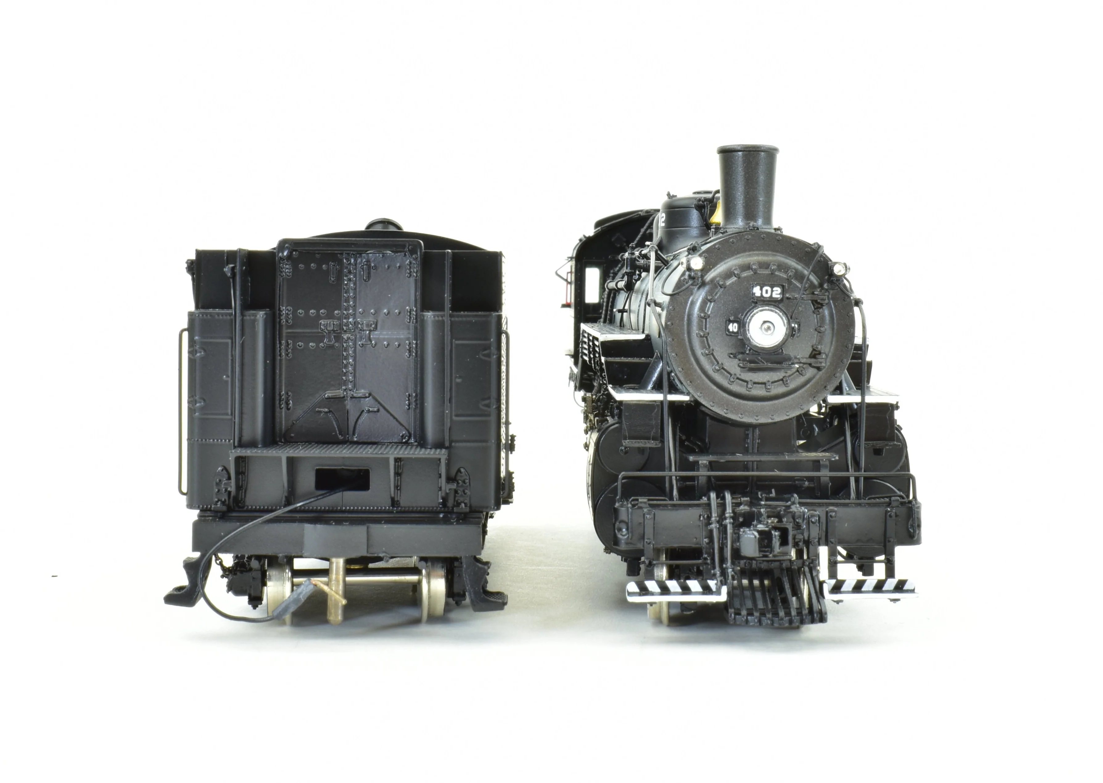 HO Brass CON DVP - Division Point DM&IR - Duluth Missabe & Iron Range Class "P" 4-6-2 #402 Grey Boiler Scheme FP - Image 12